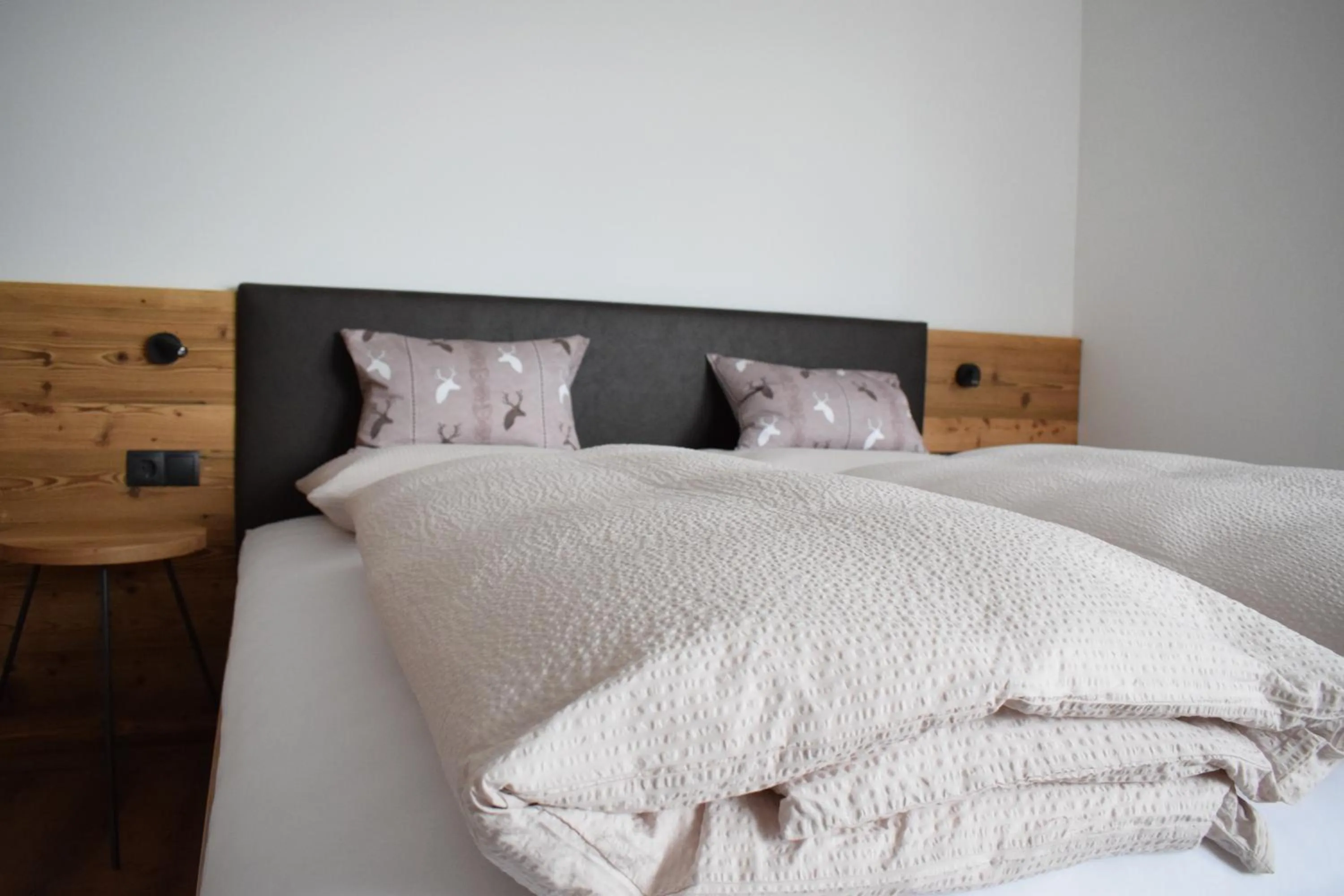 Bed in Pension Hofer