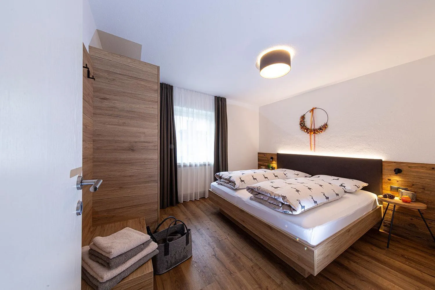 Bed in Pension Hofer