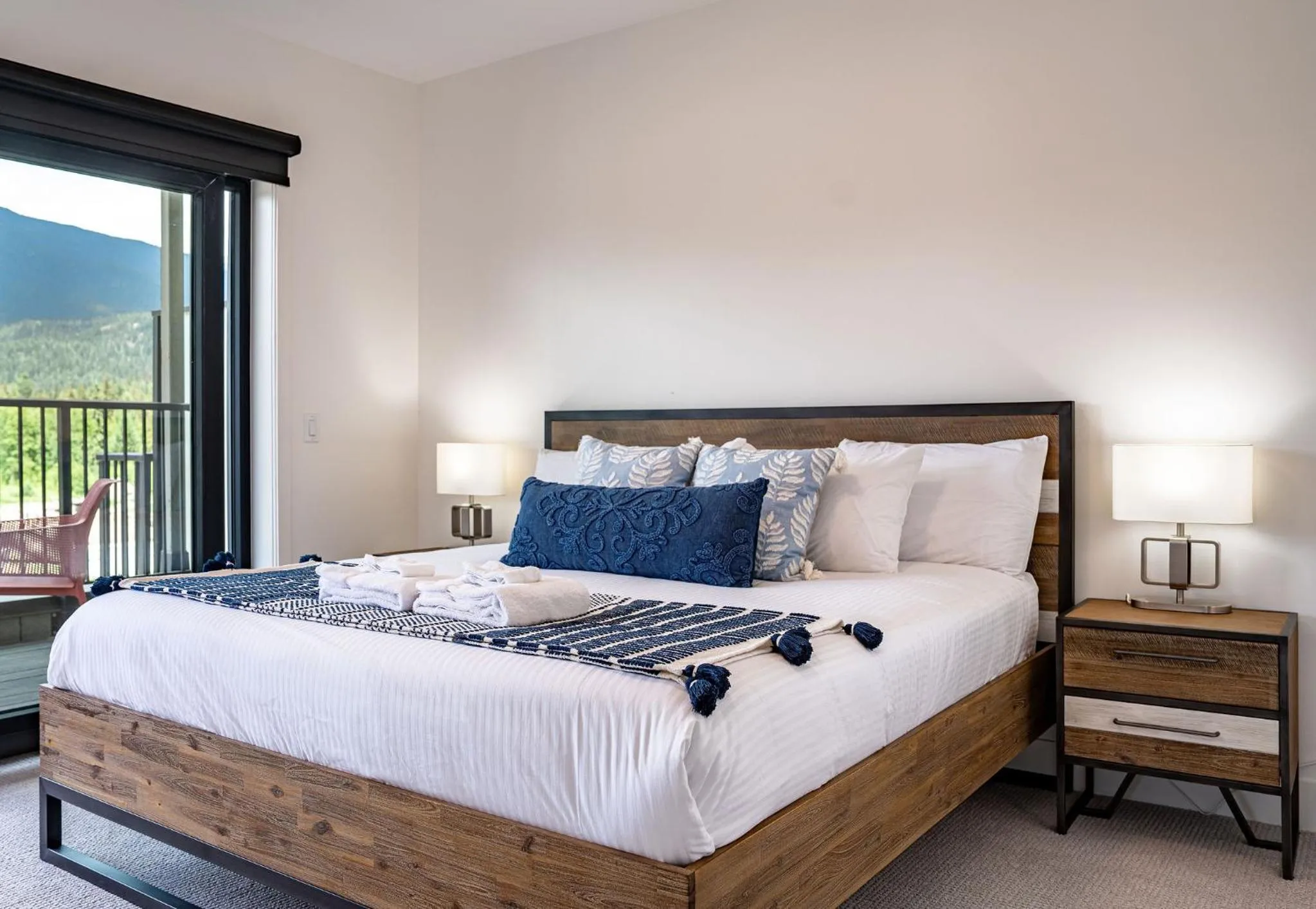 Bed in Stoke House by Revelstoke Vacations