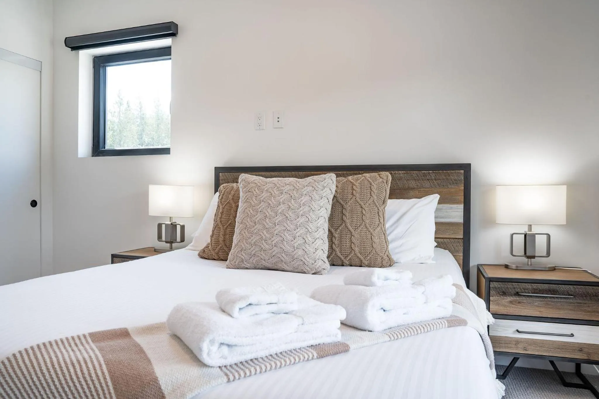 Bed in Stoke House by Revelstoke Vacations