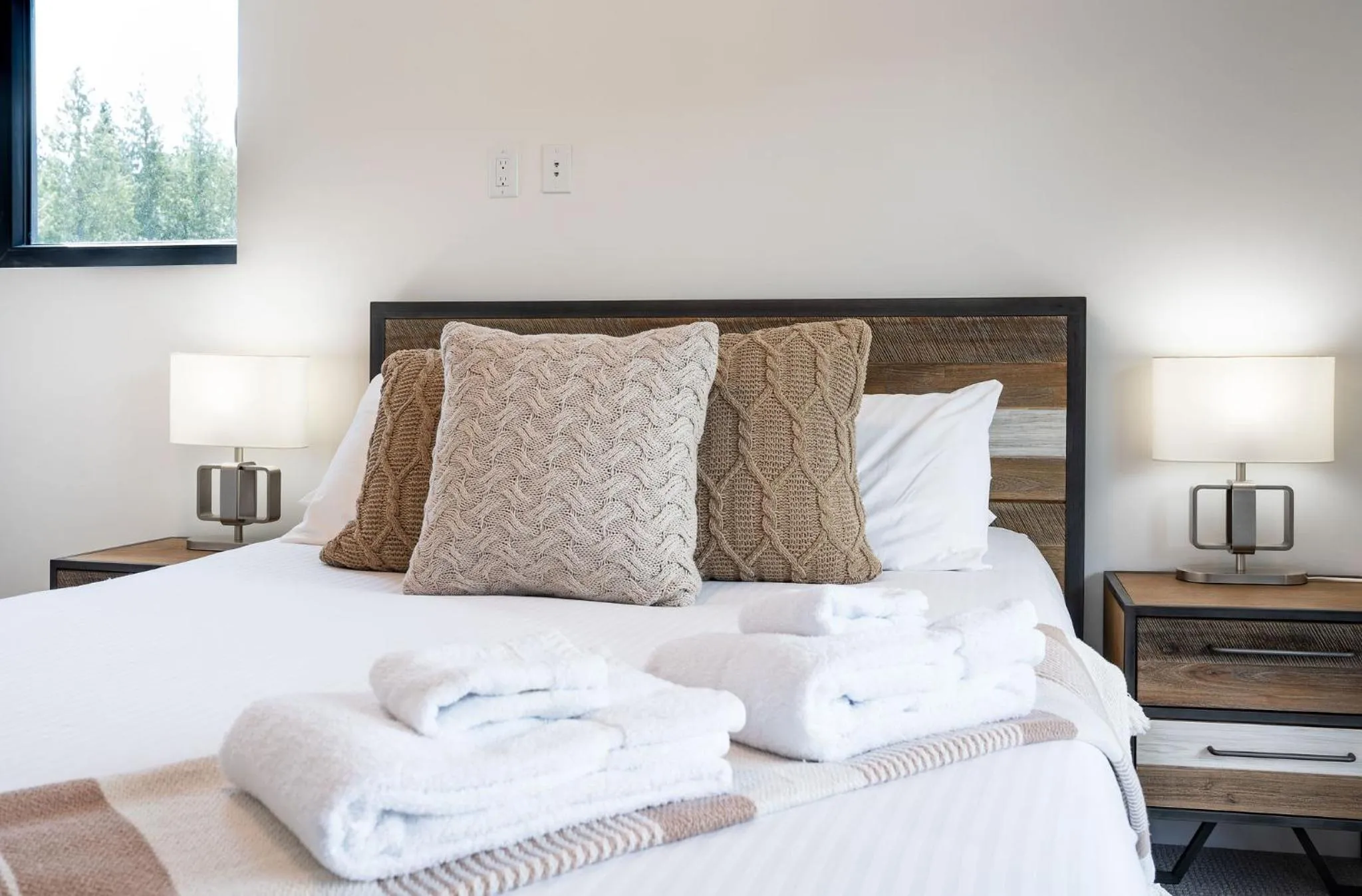 Bed in Stoke House by Revelstoke Vacations