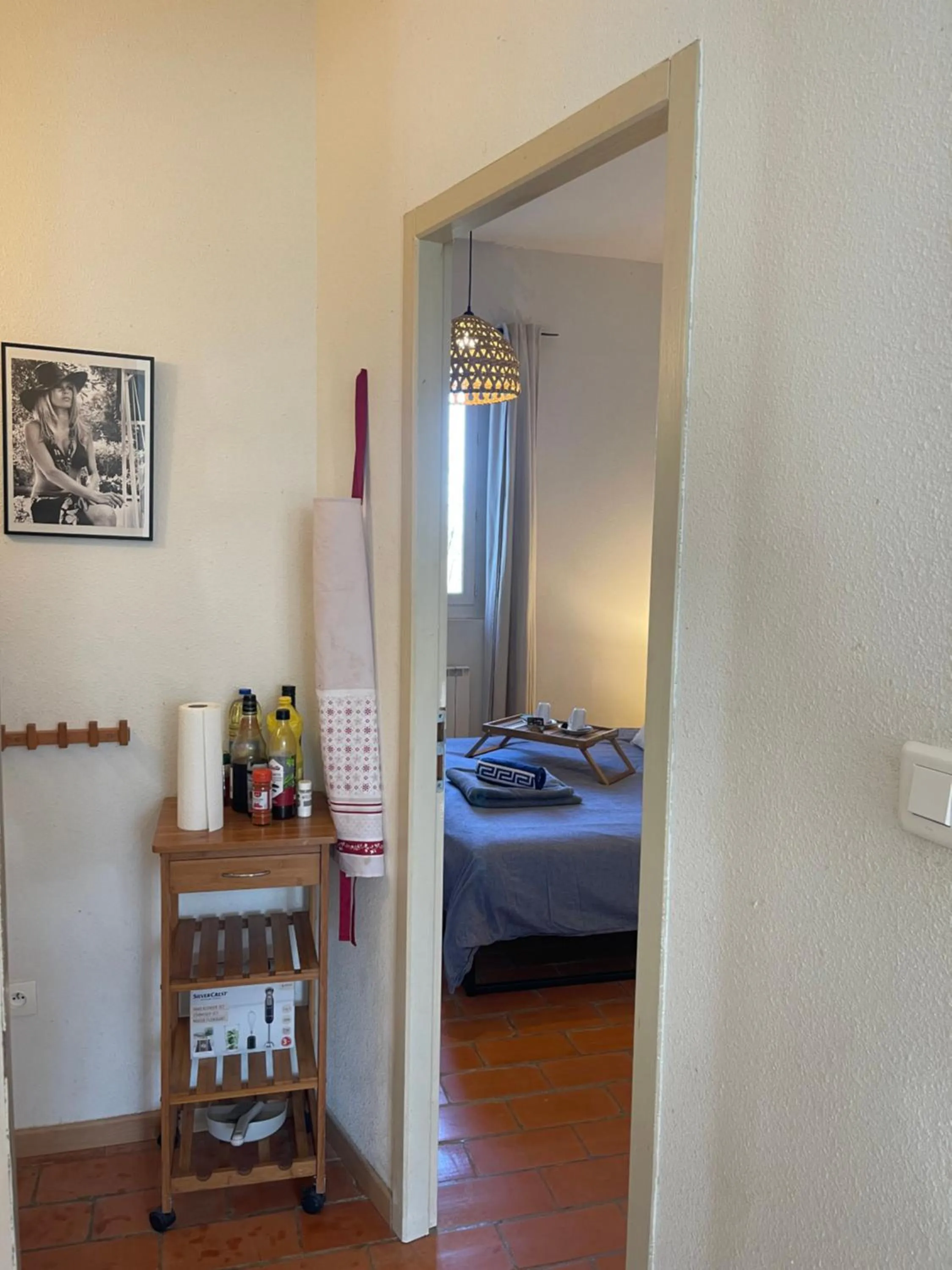 Bed in Mas de L'isle