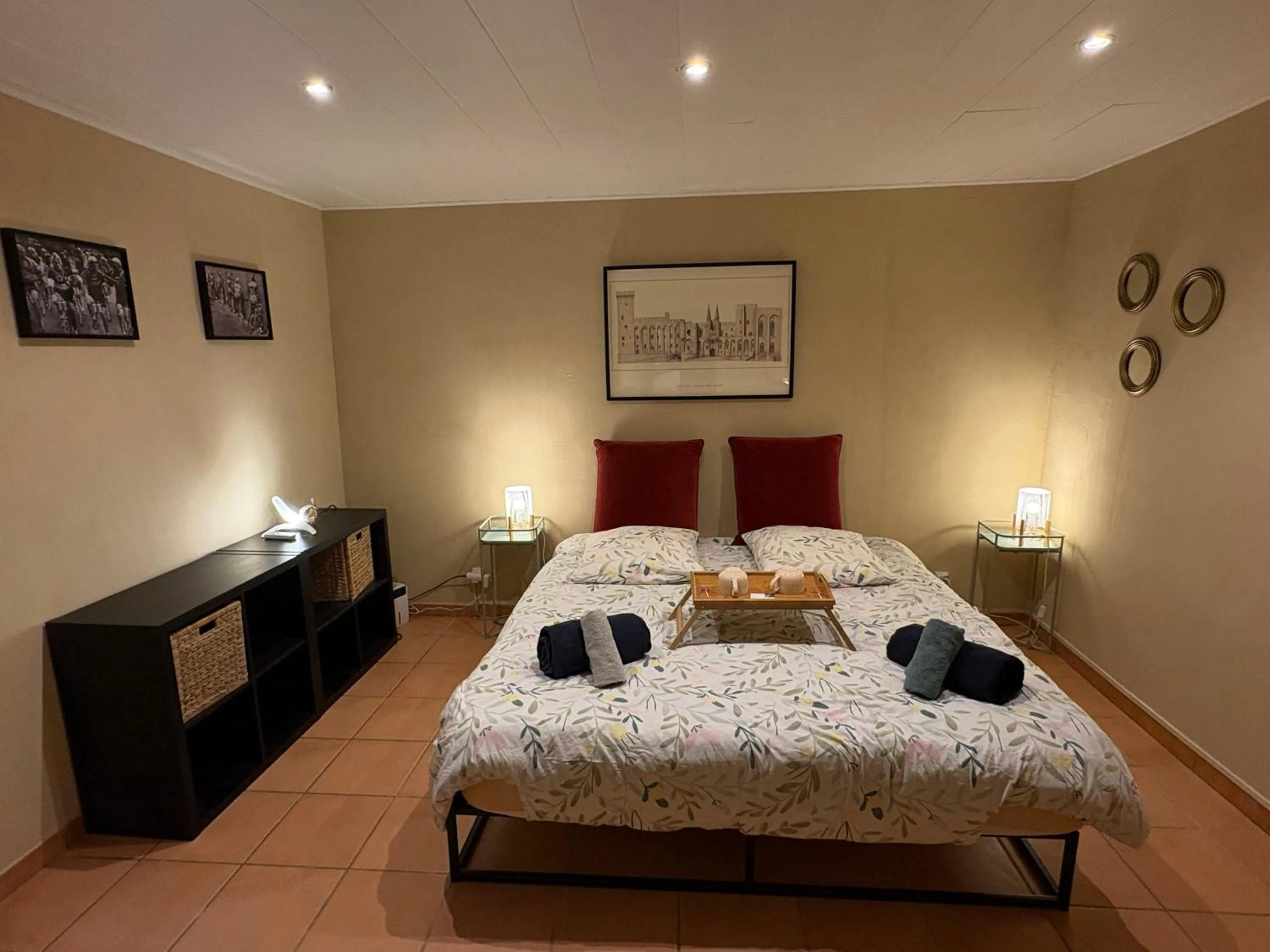 Bed in Mas de L'isle