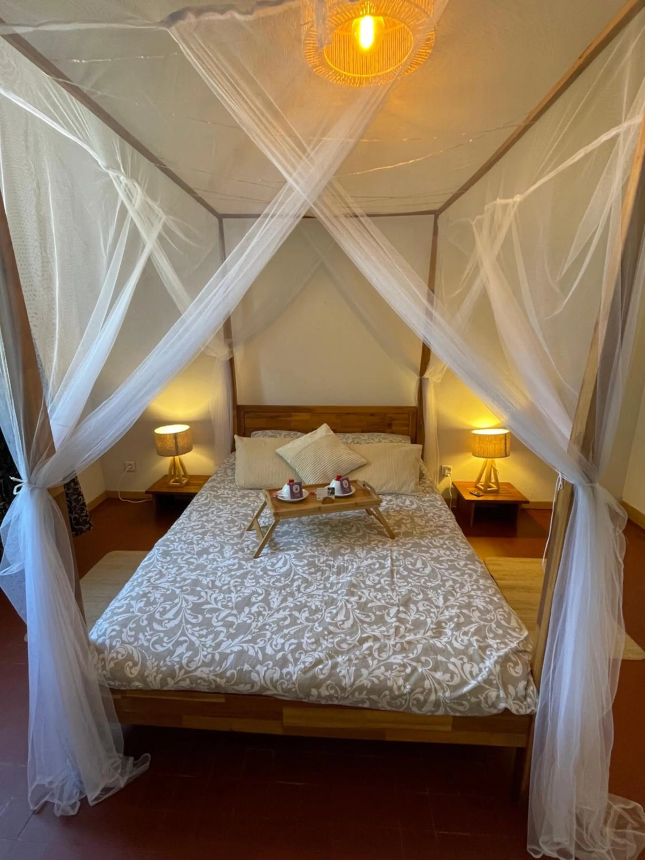 Bed in Mas de L'isle