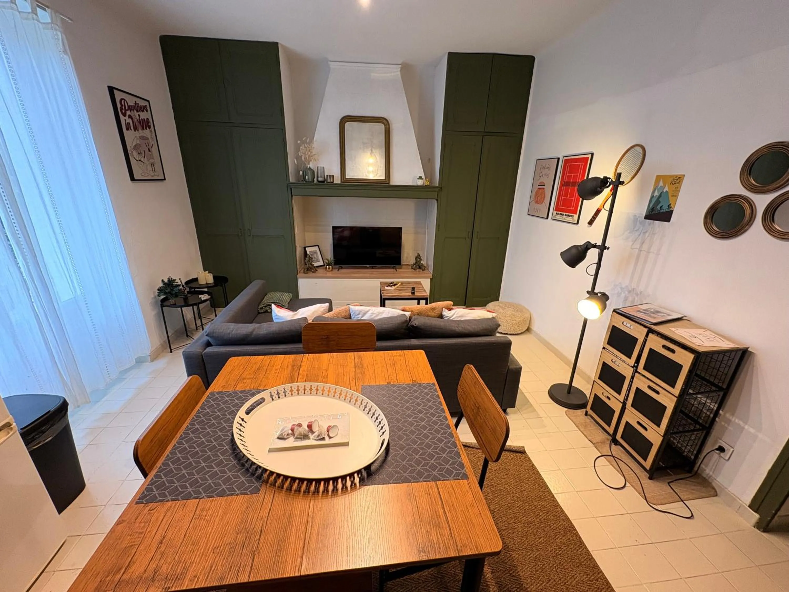 Living room in Mas de L'isle