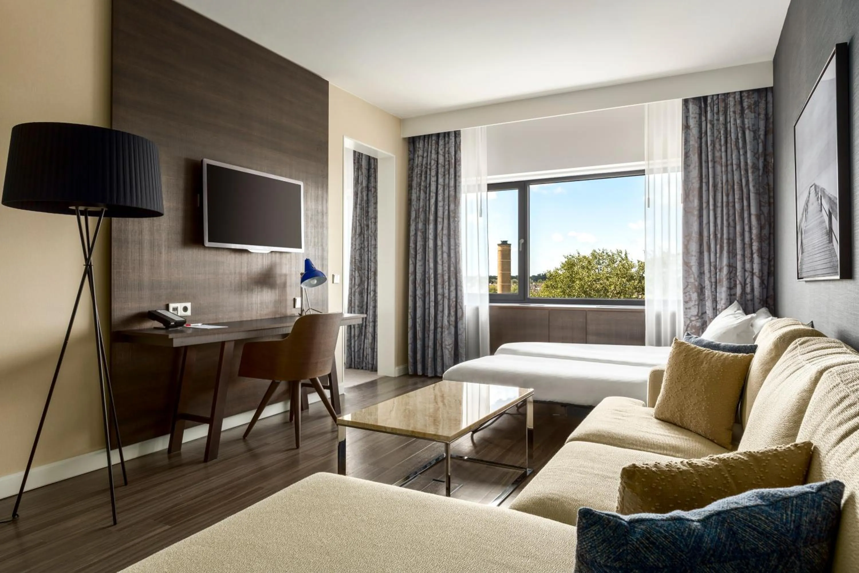 Living room in Marriott Hotel The Hague
