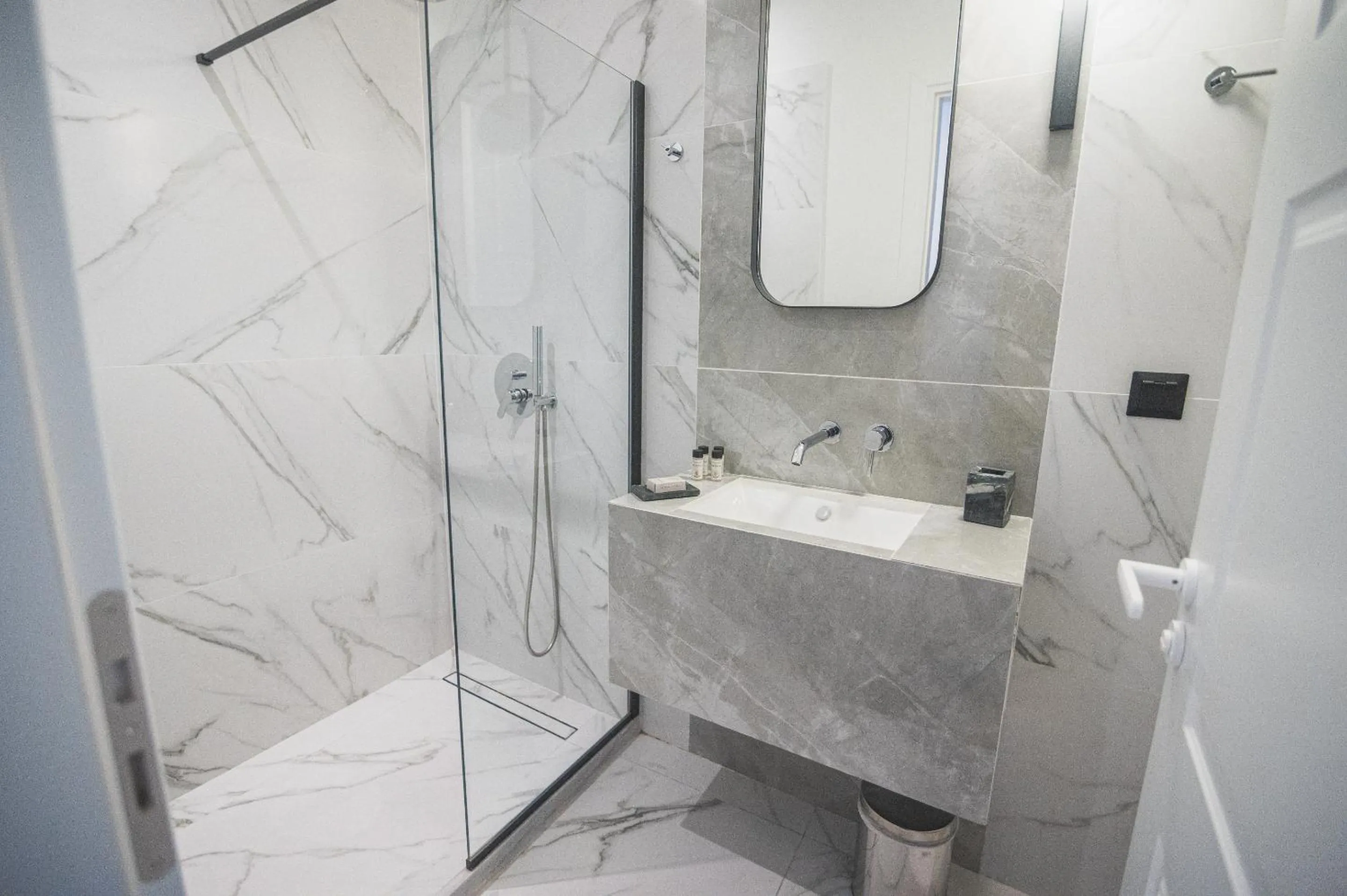 Bathroom in Downtown Suites by Athens Tower