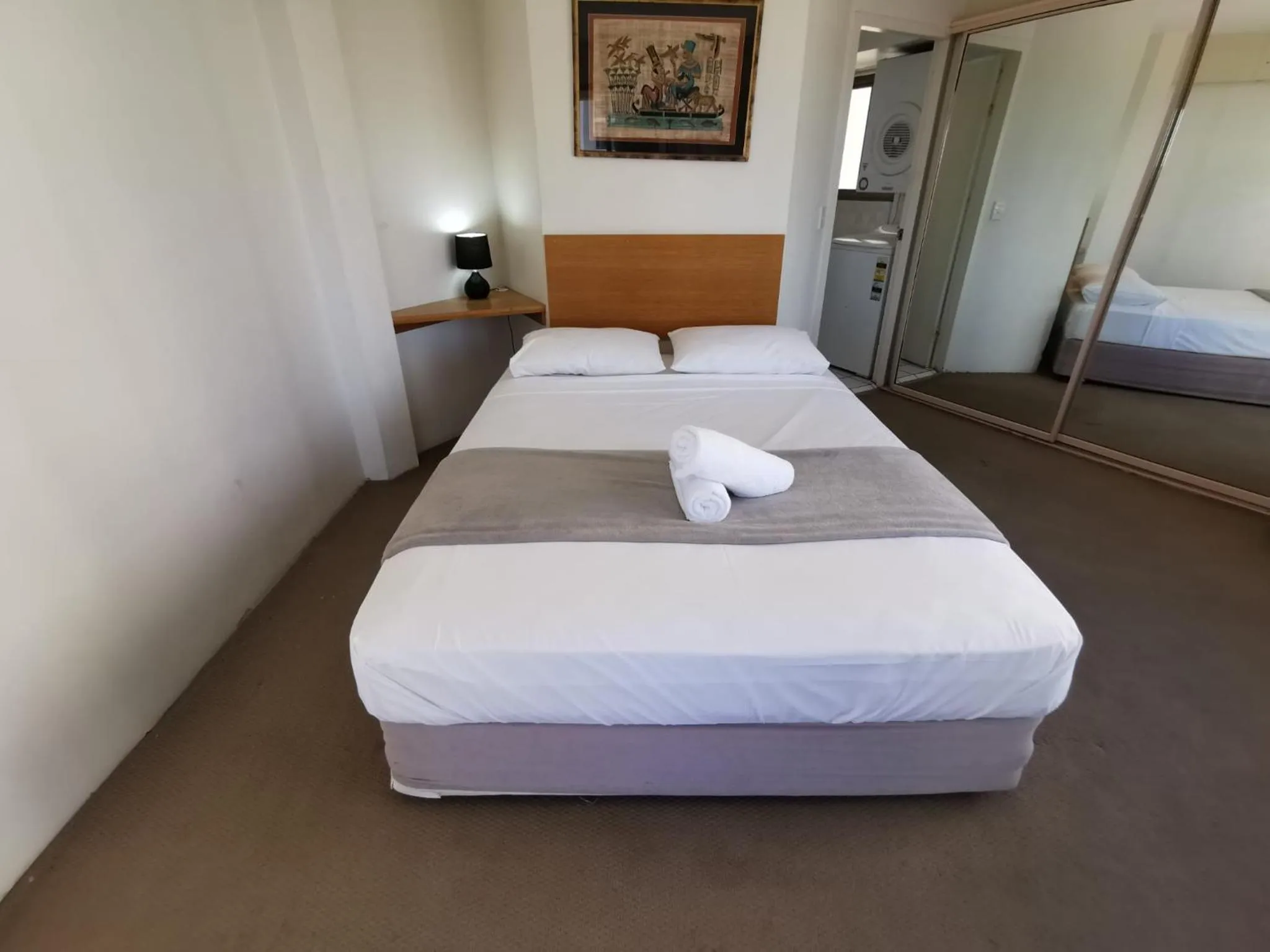 Bed in Erika's Holiday Apartment