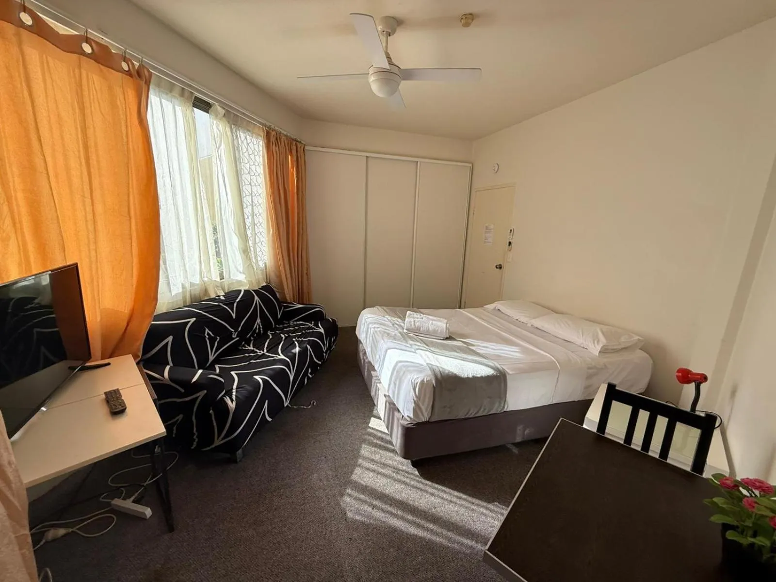 Bed in Erika's Holiday Apartment