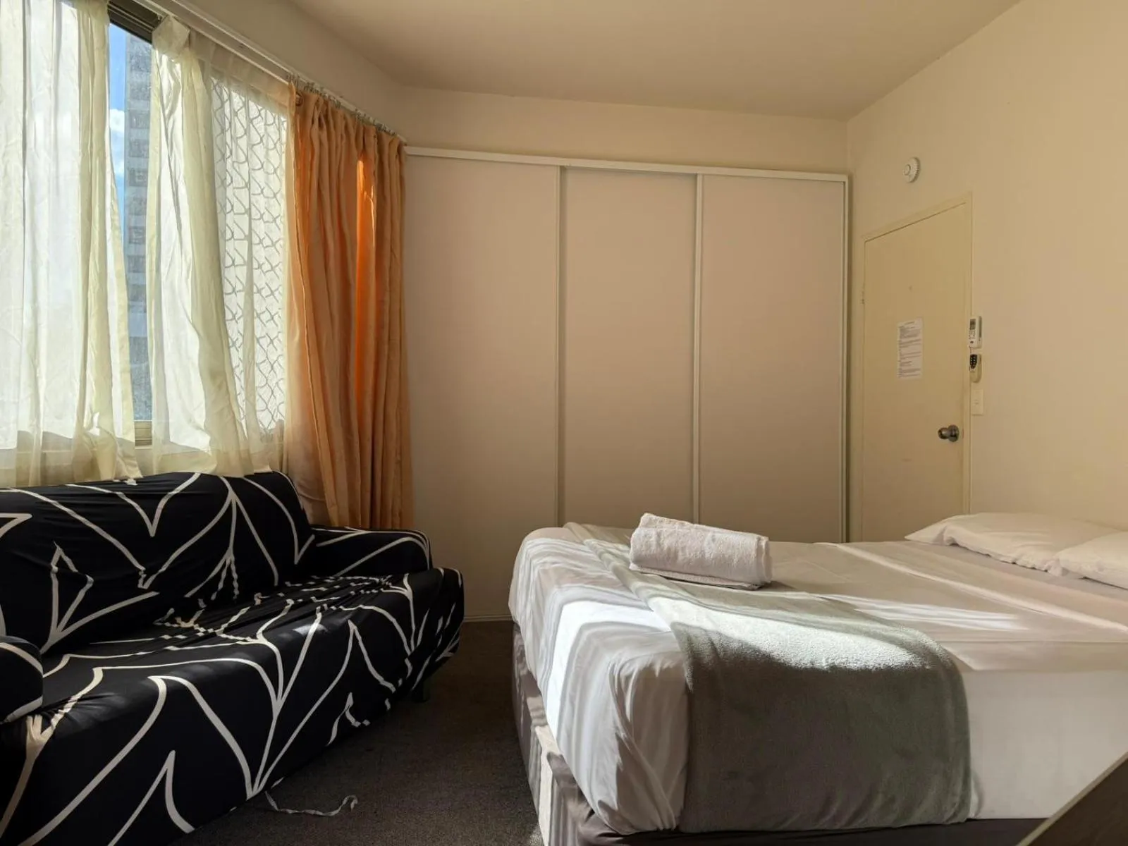 Bed in Erika's Holiday Apartment