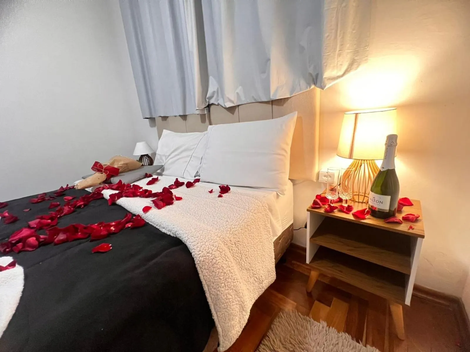 Bed in Residencia Dago Suítes