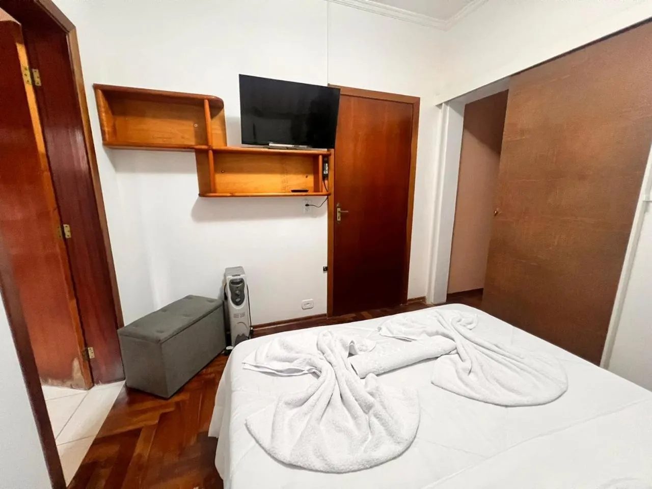 Bed in Residencia Dago Suítes