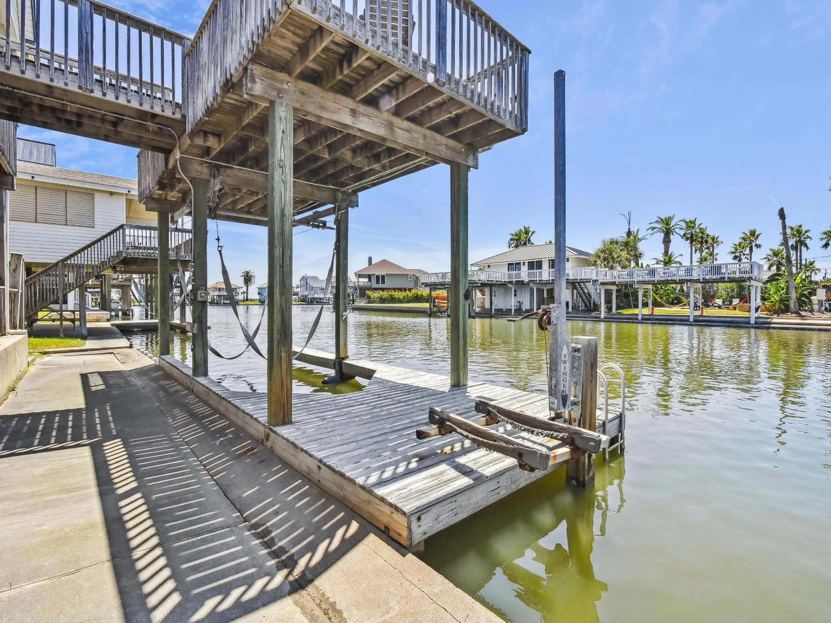 Property building in Tiki Lagoon