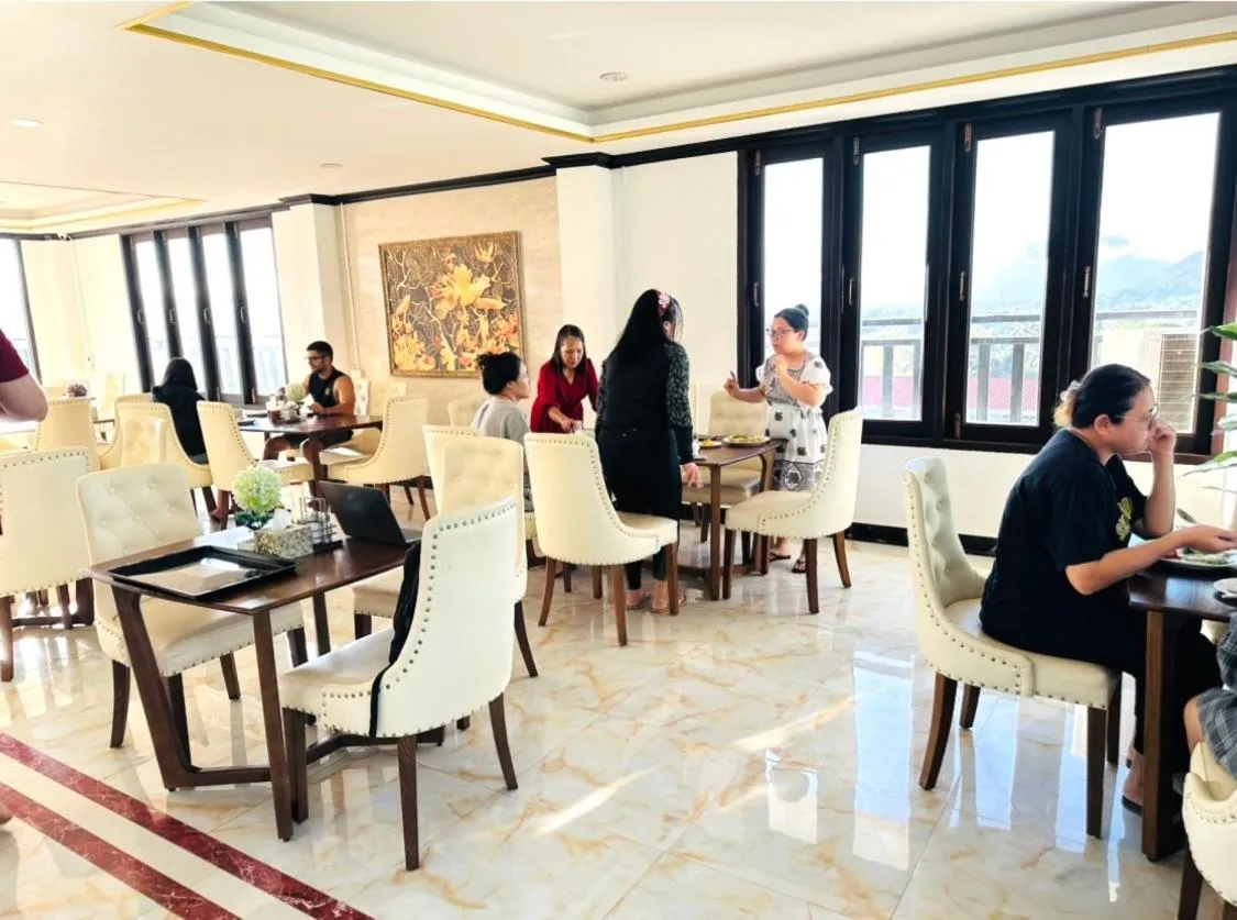 Breakfast in Vang Vieng Consiana Hotel