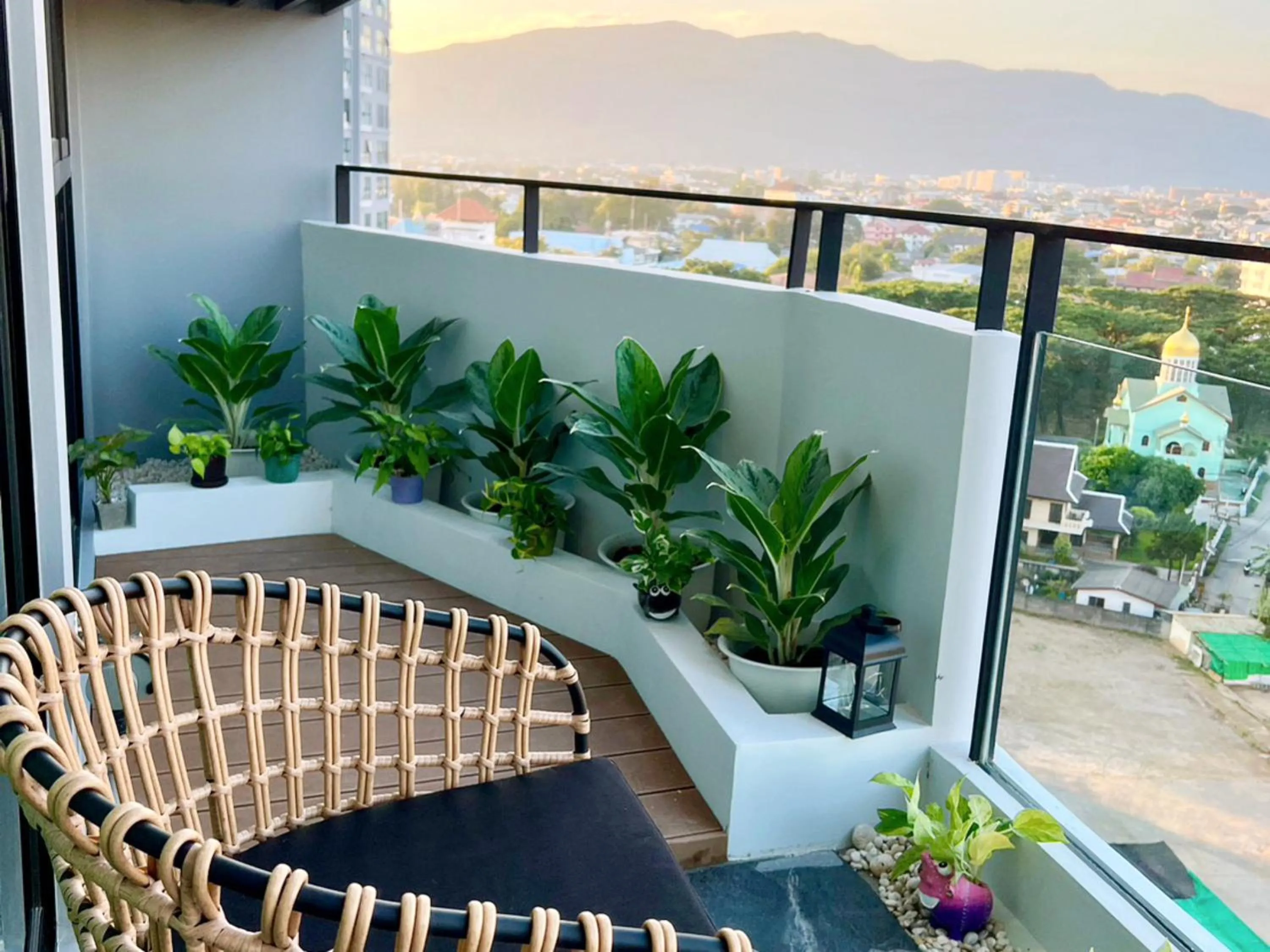 Patio in Astra Sky River Chiang Mai by Fang