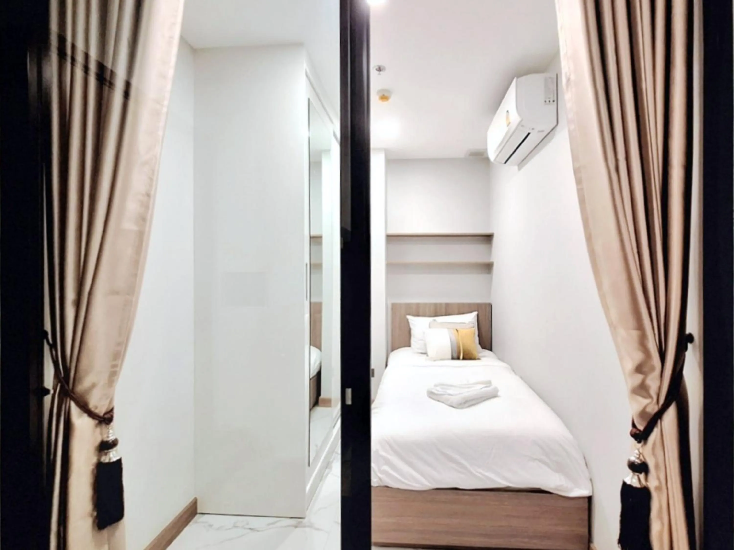 Bed in Astra Sky River Chiang Mai by Fang