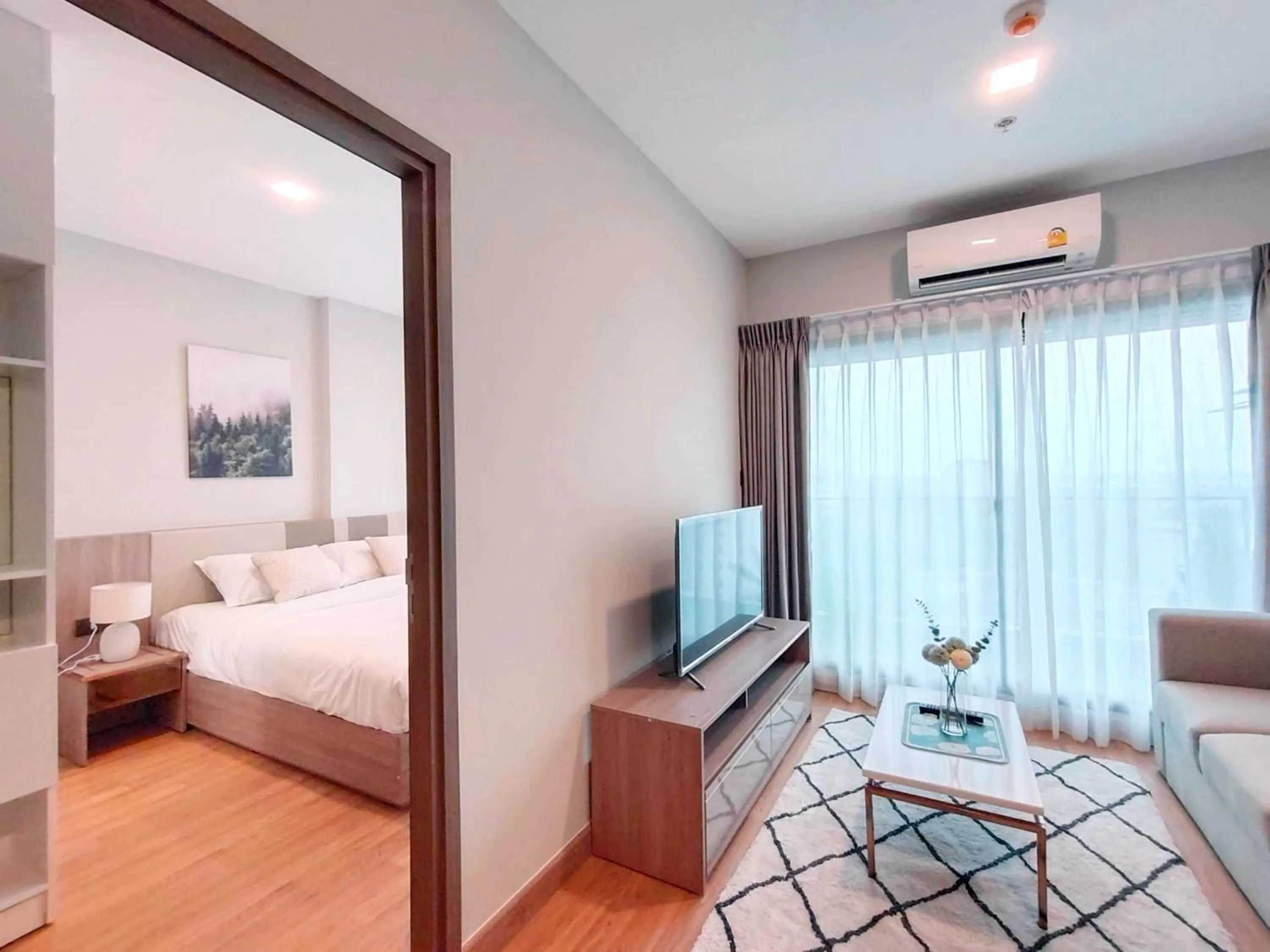 Bed in Astra Sky River Chiang Mai by Fang