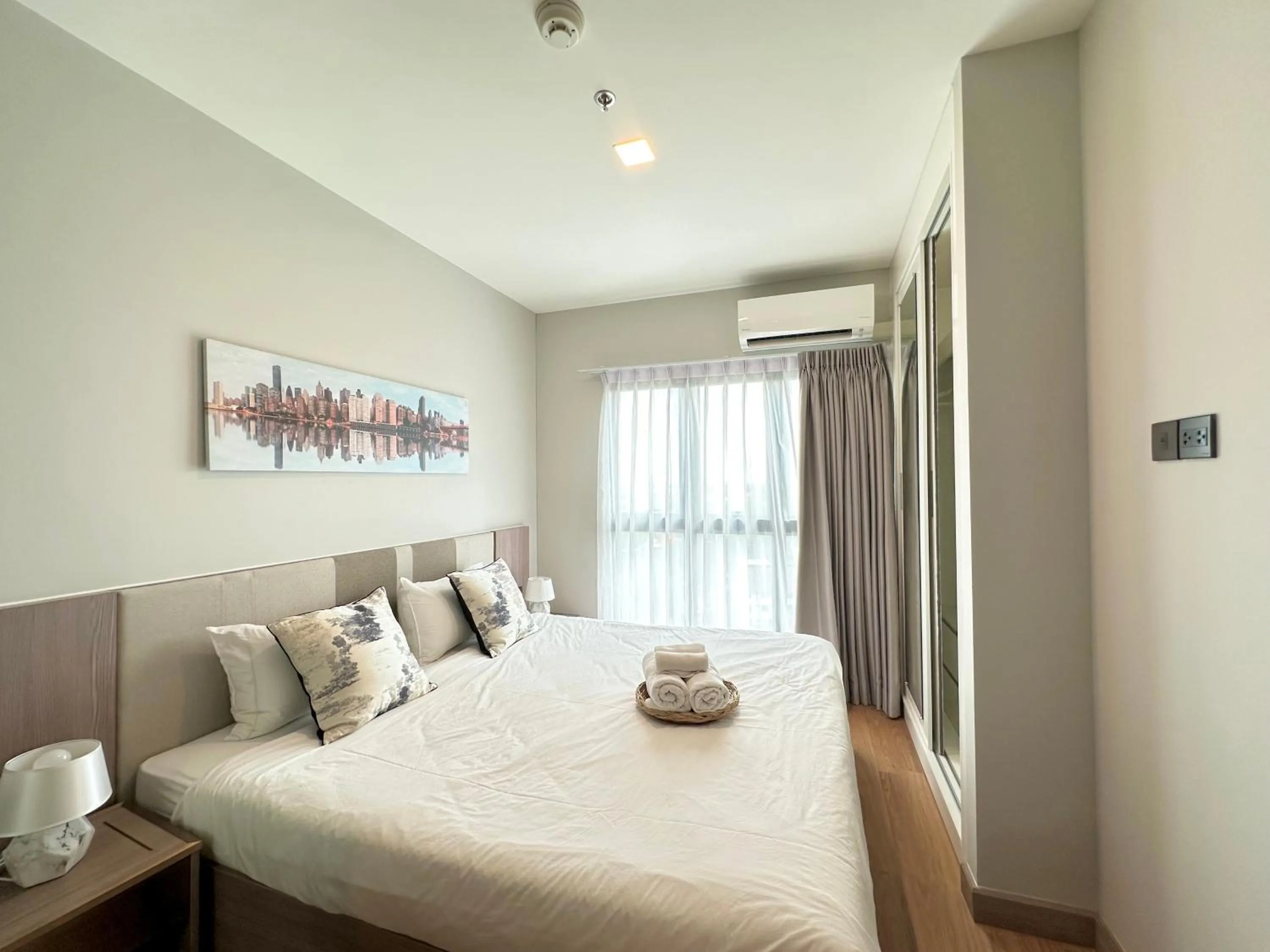 Bedroom, Bed in Astra Sky River Chiang Mai by Fang