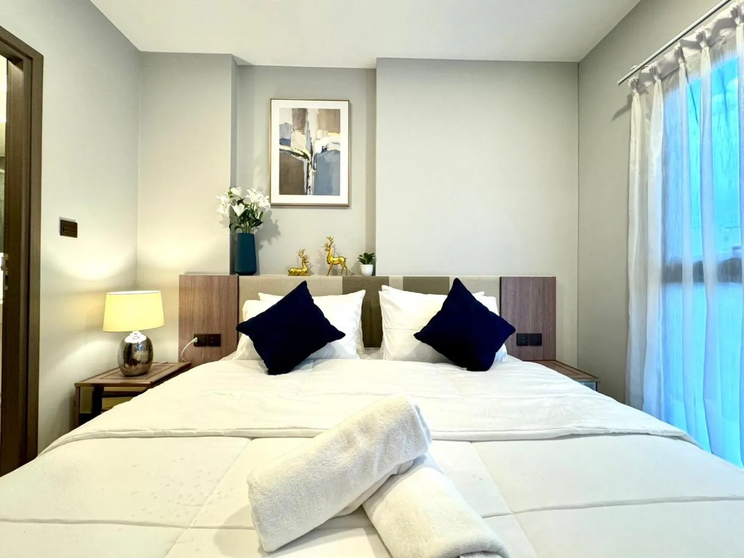 Bed in Astra Sky River Chiang Mai by Fang