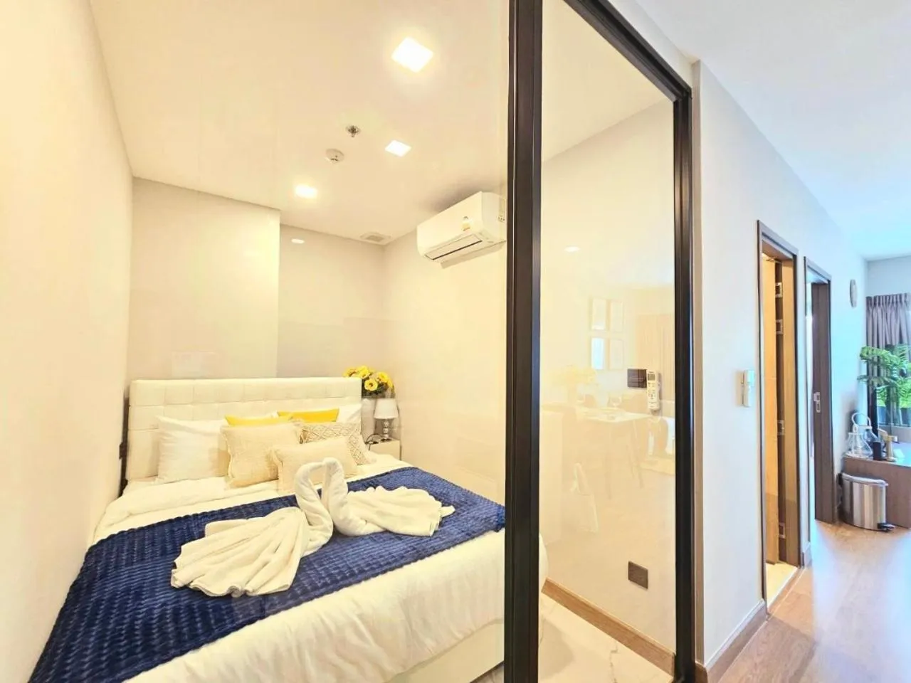 Bed in Astra Sky River Chiang Mai by Fang