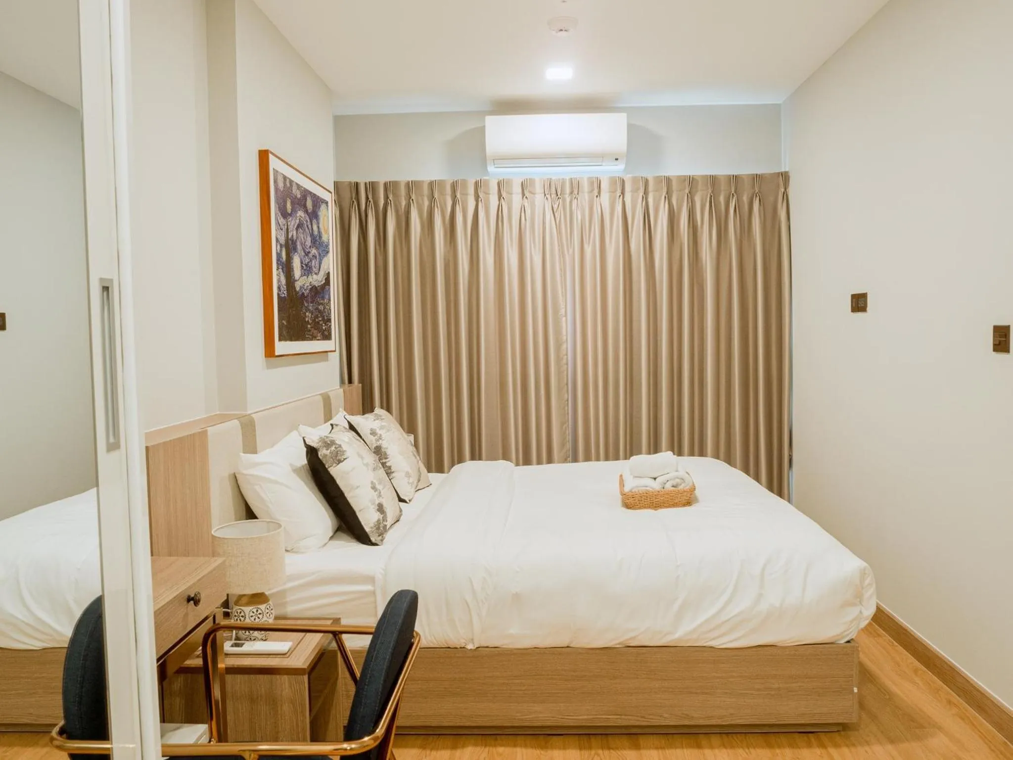 Bed in Astra Sky River Chiang Mai by Fang