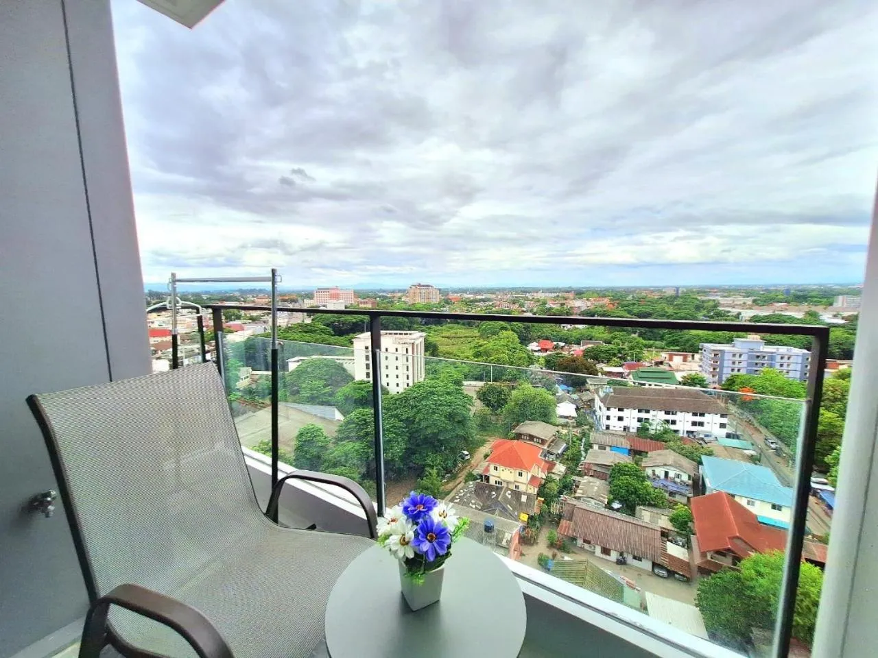 Bird's eye view in Astra Sky River Chiang Mai by Fang