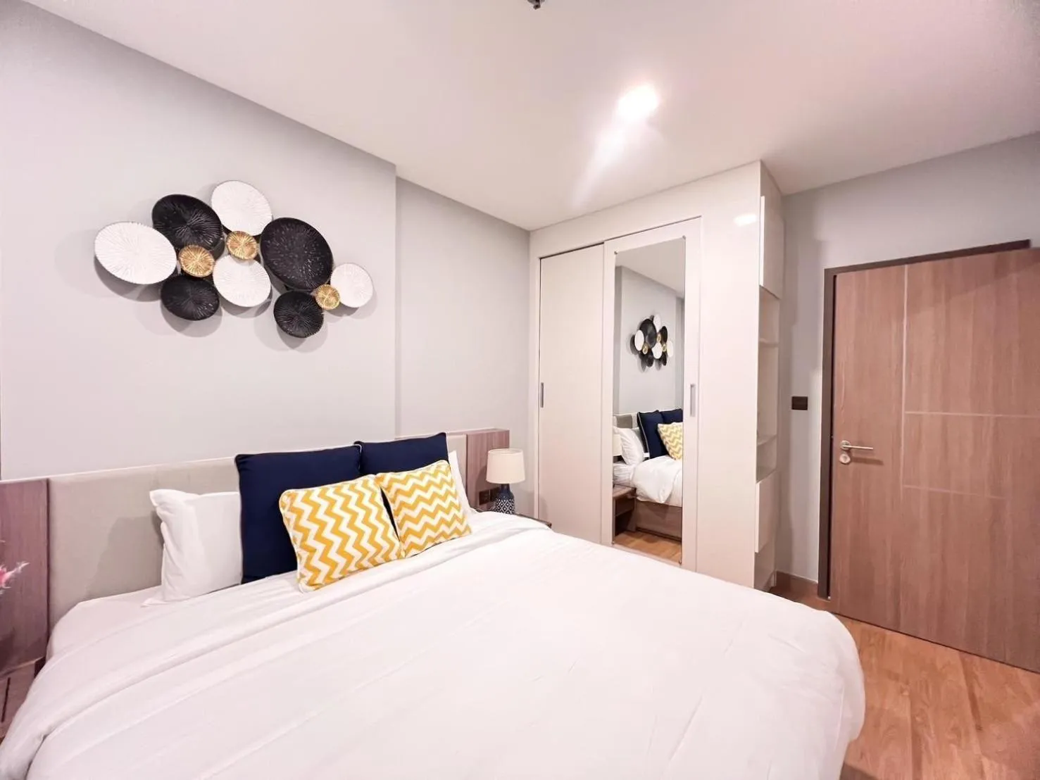 Bed in Astra Sky River Chiang Mai by Fang