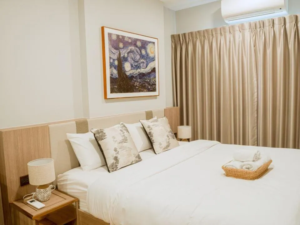 Bed in Astra Sky River Chiang Mai by Fang