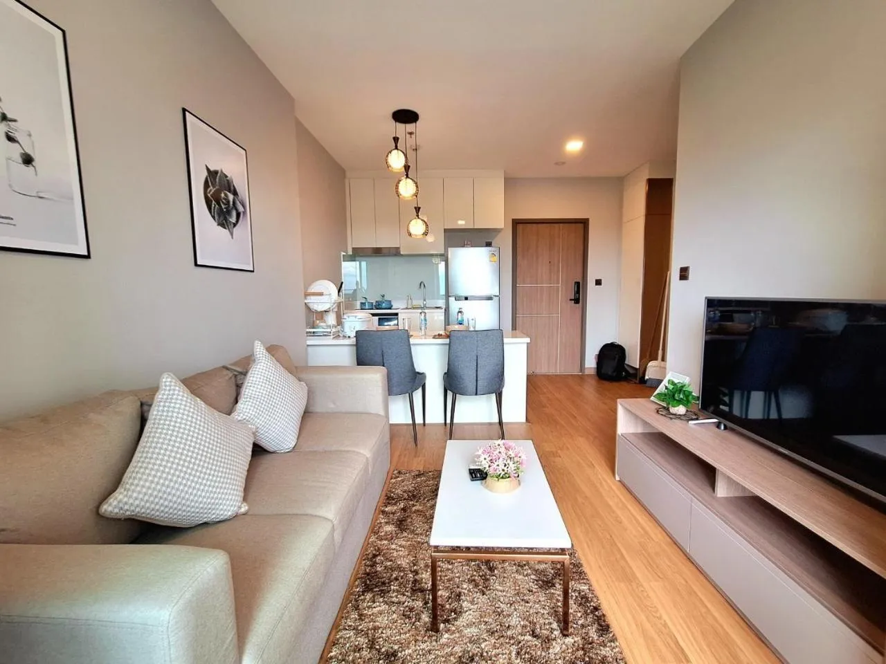 TV and multimedia in Astra Sky River Chiang Mai by Fang