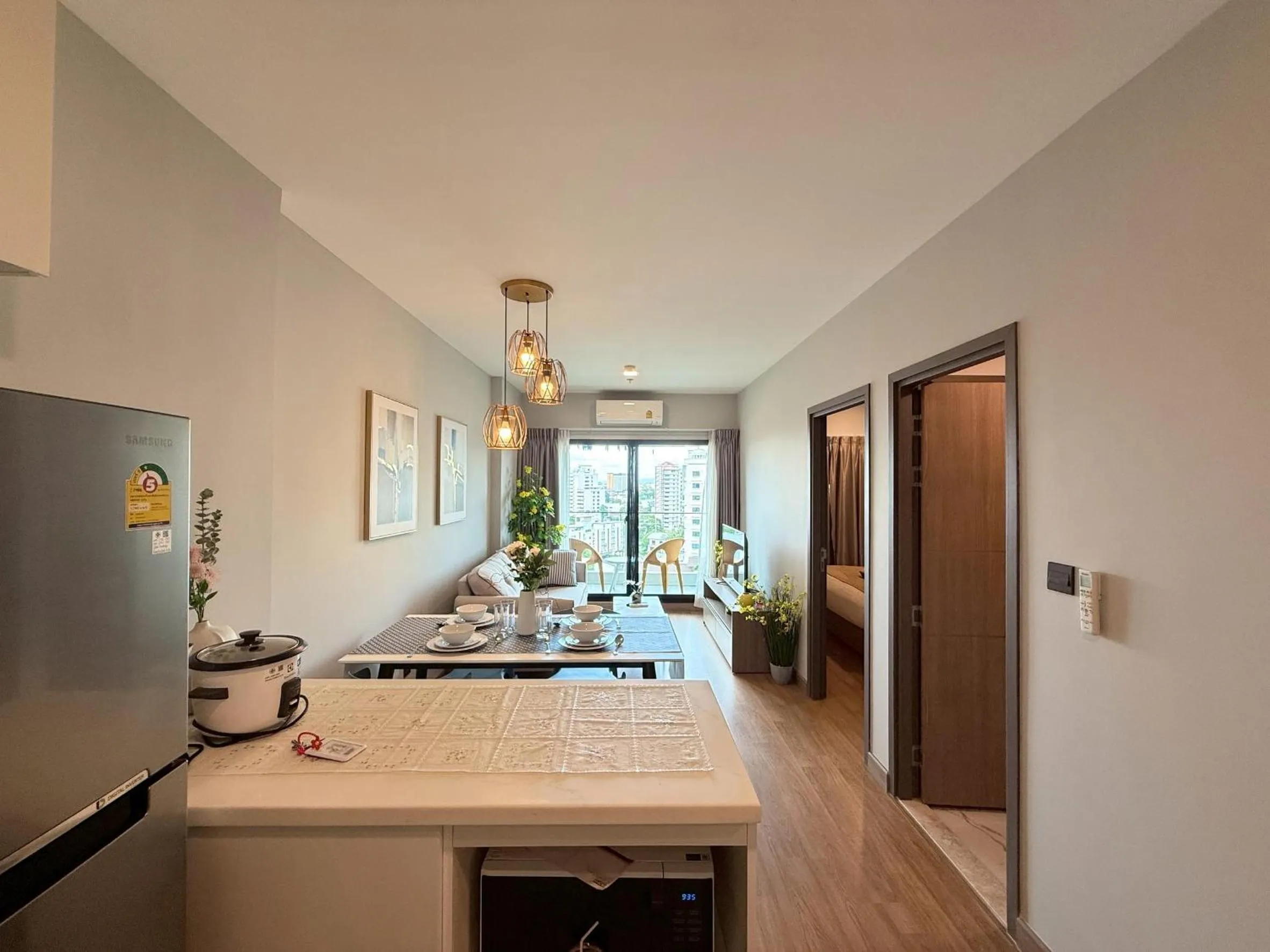 Bed in Astra Sky River Chiang Mai by Fang