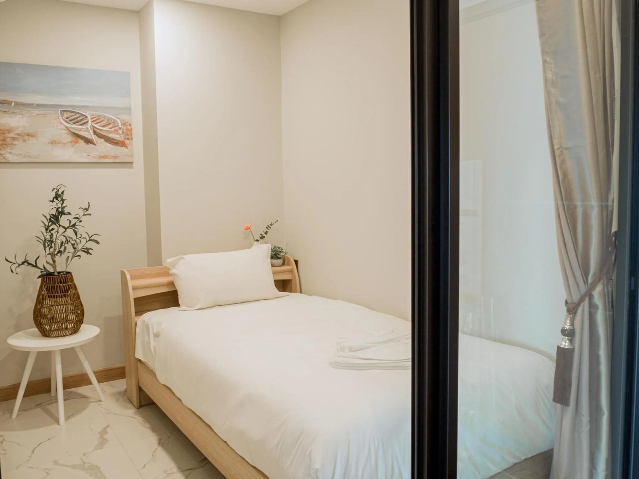 Bed in Astra Sky River Chiang Mai by Fang