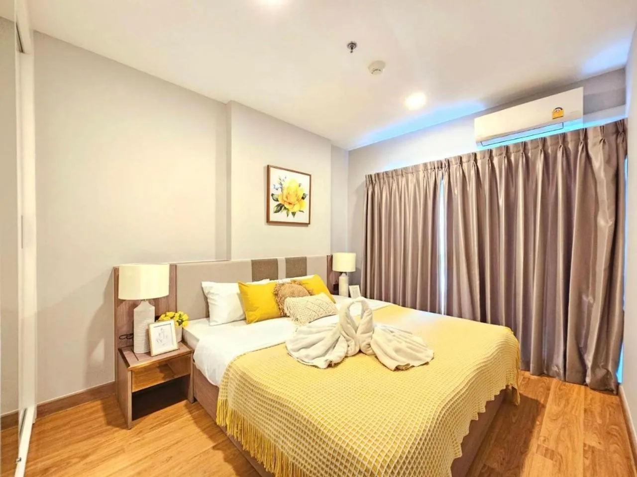 Bed in Astra Sky River Chiang Mai by Fang