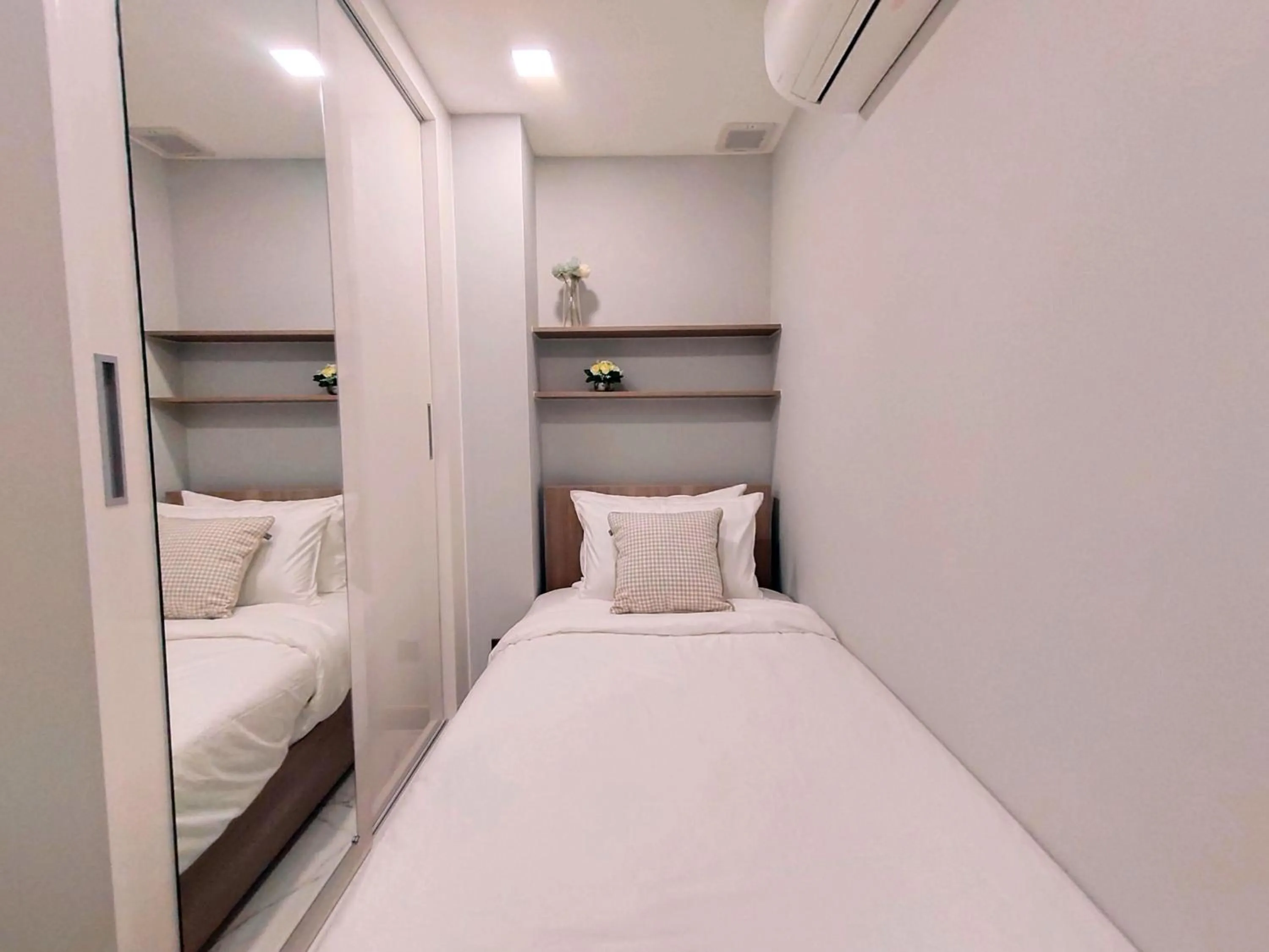 Bed in Astra Sky River Chiang Mai by Fang