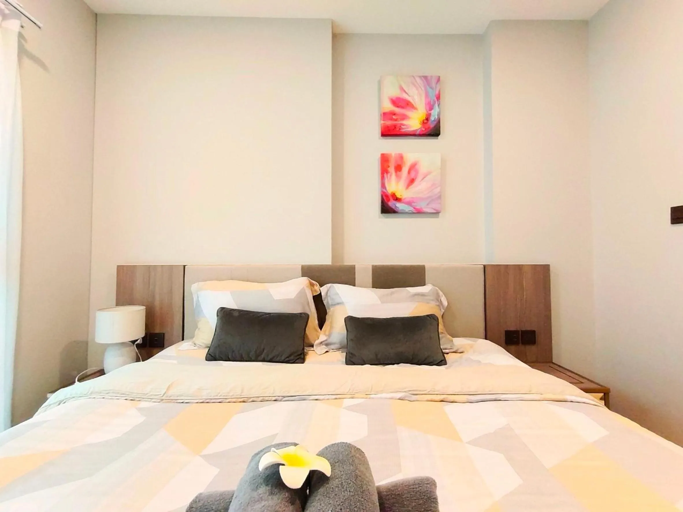 Bed in Astra Sky River Chiang Mai by Fang