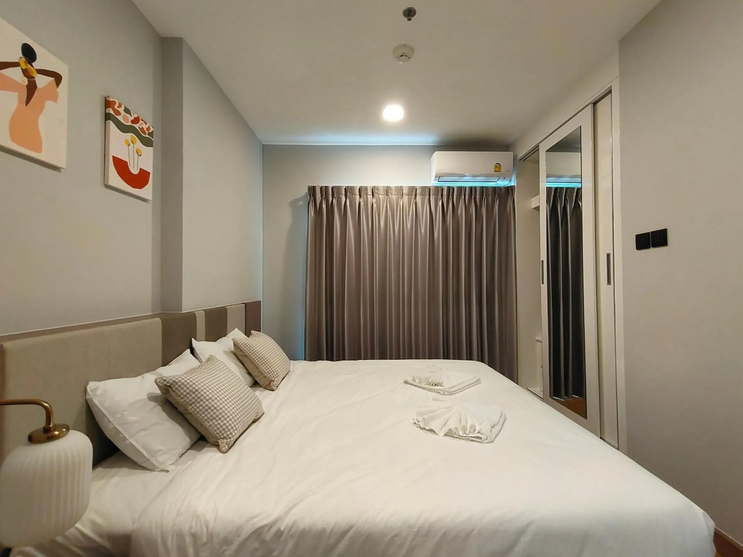 Bed in Astra Sky River Chiang Mai by Fang