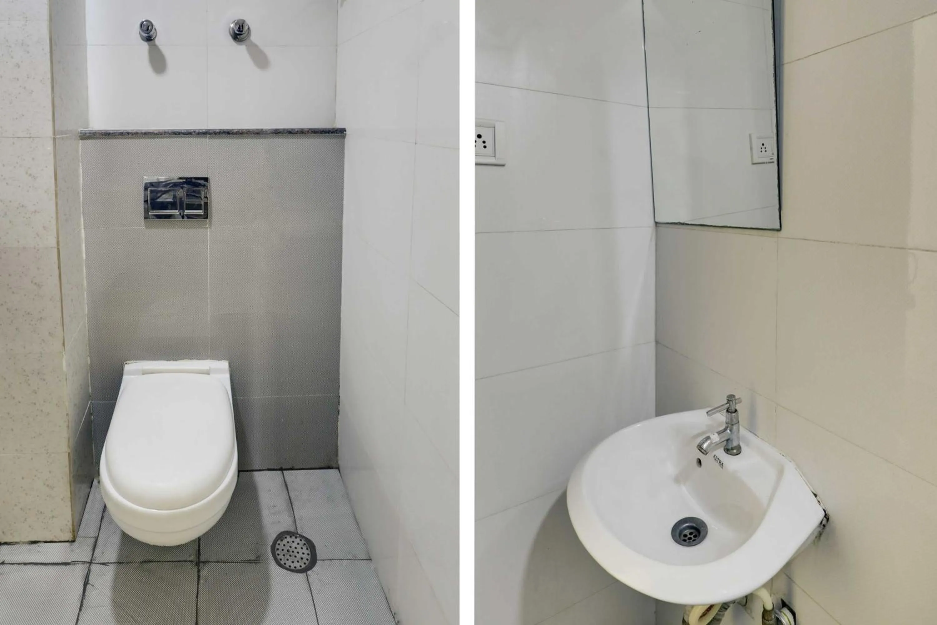 Bathroom in Hotel O Royal Galaxy