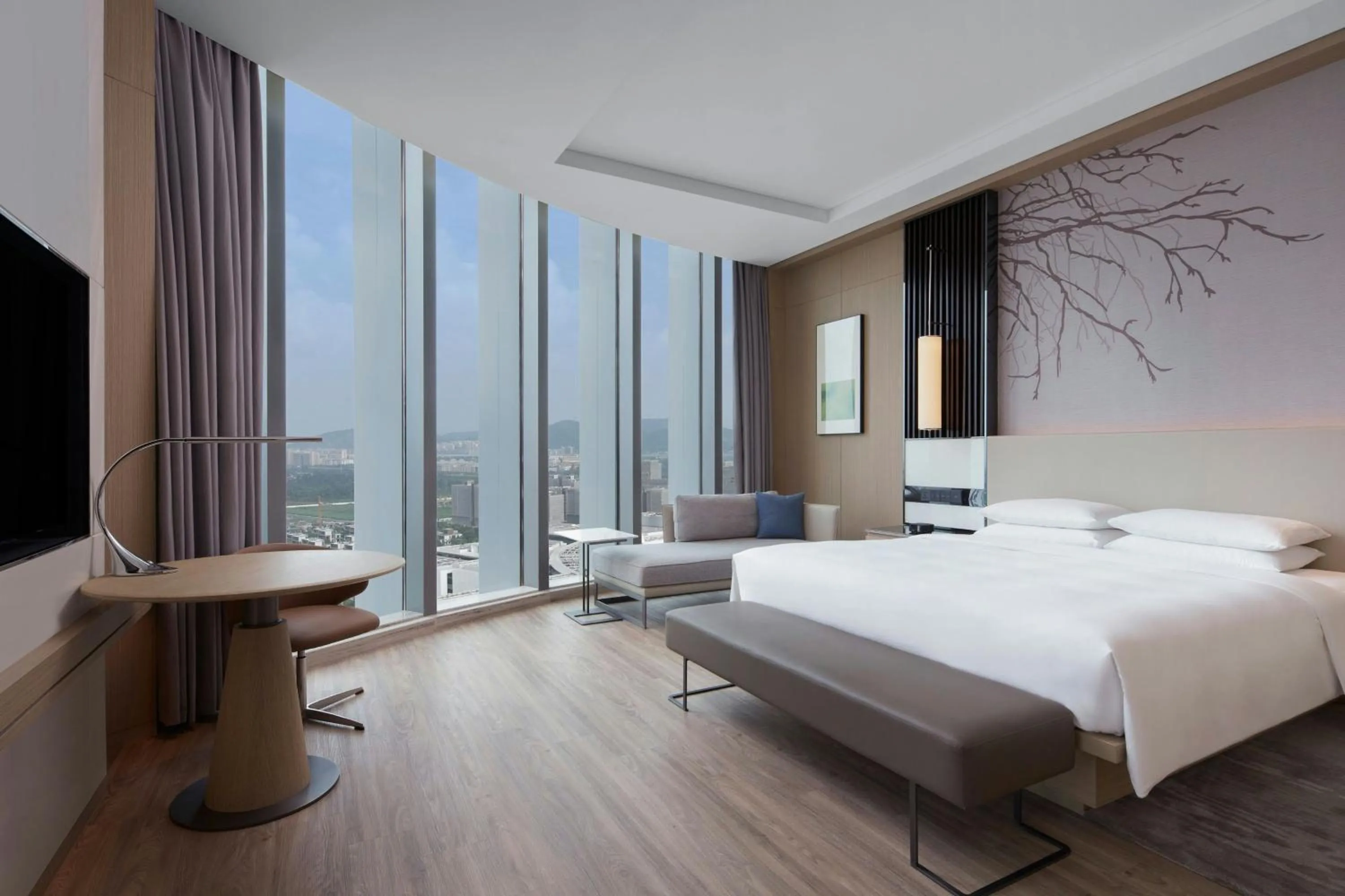 Photo of the whole room, Bed in Courtyard by Marriott Hangzhou Xihu