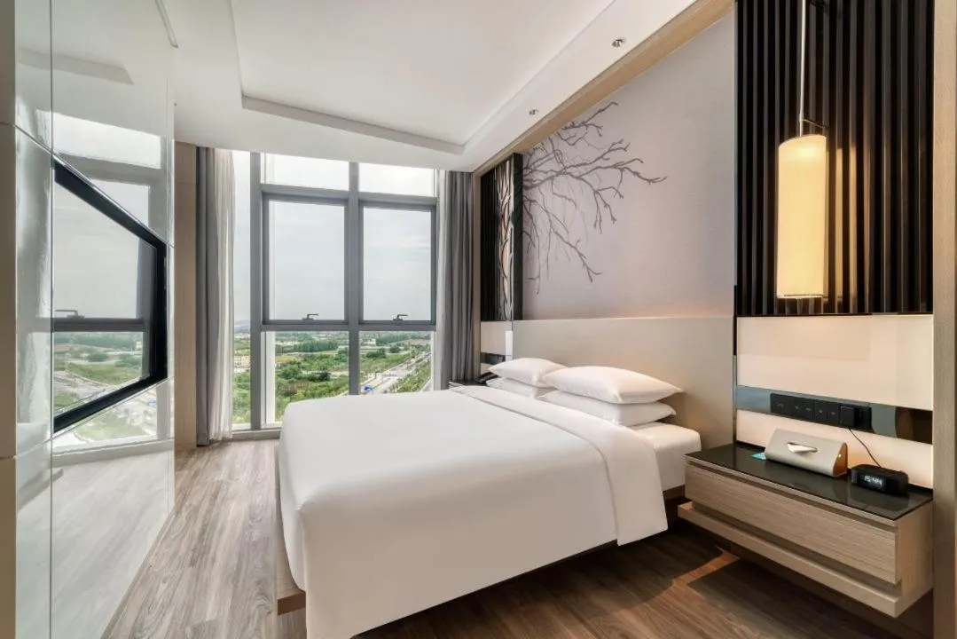 Bedroom, Bed in Courtyard by Marriott Hangzhou Xihu