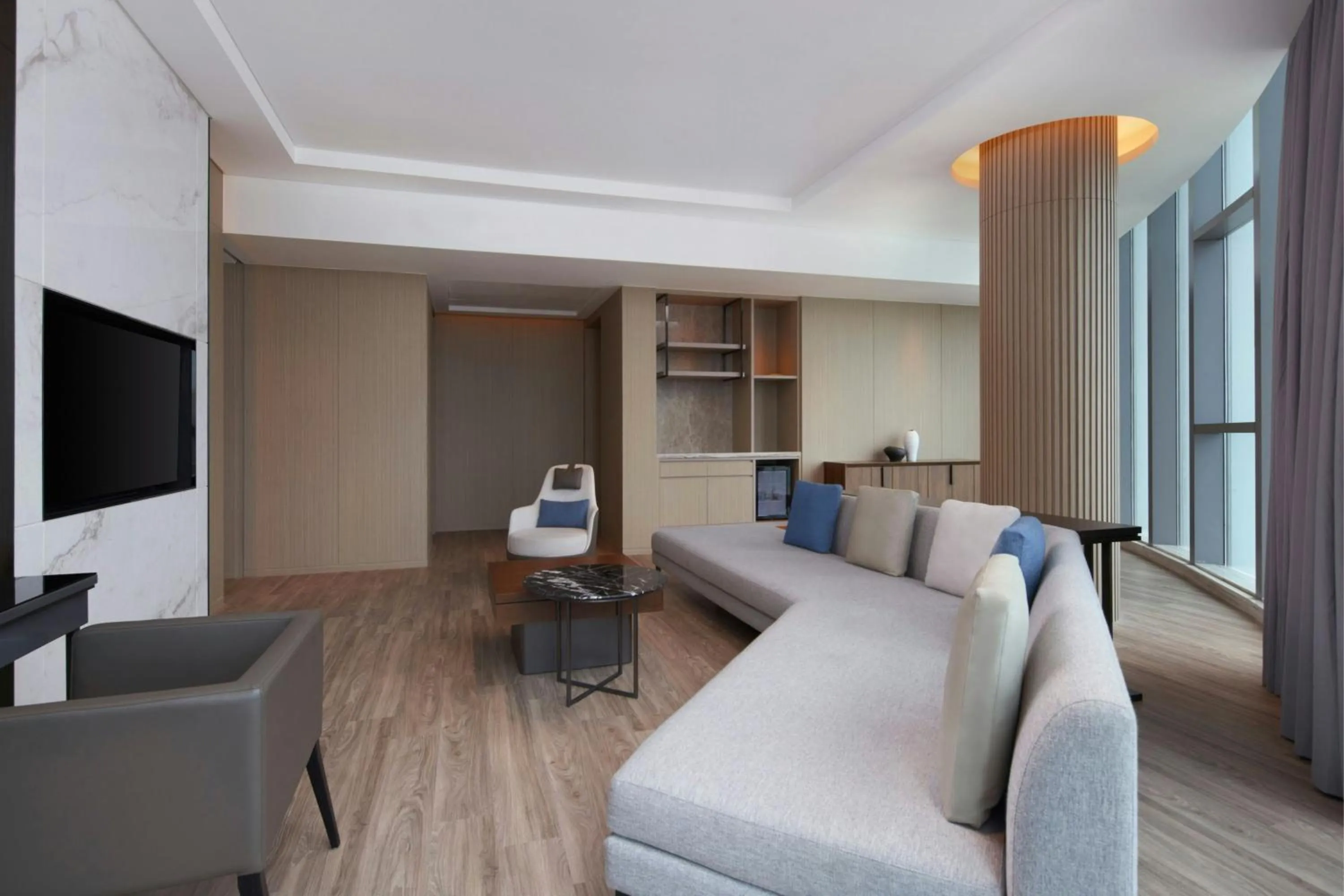 Living room in Courtyard by Marriott Hangzhou Xihu