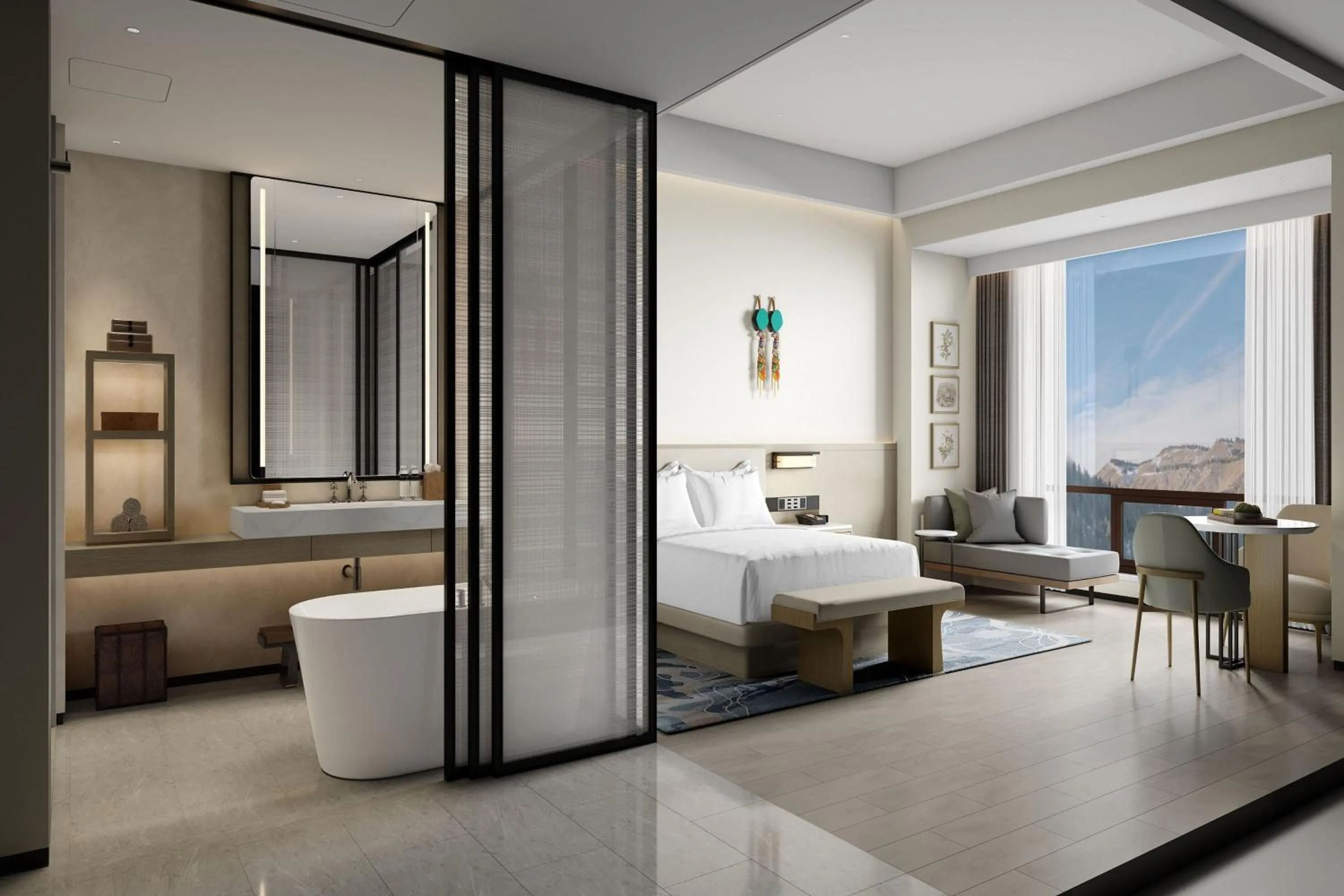 Executive King Room with Mountain View in Delta Hotels by Marriott Jiuzhaigou