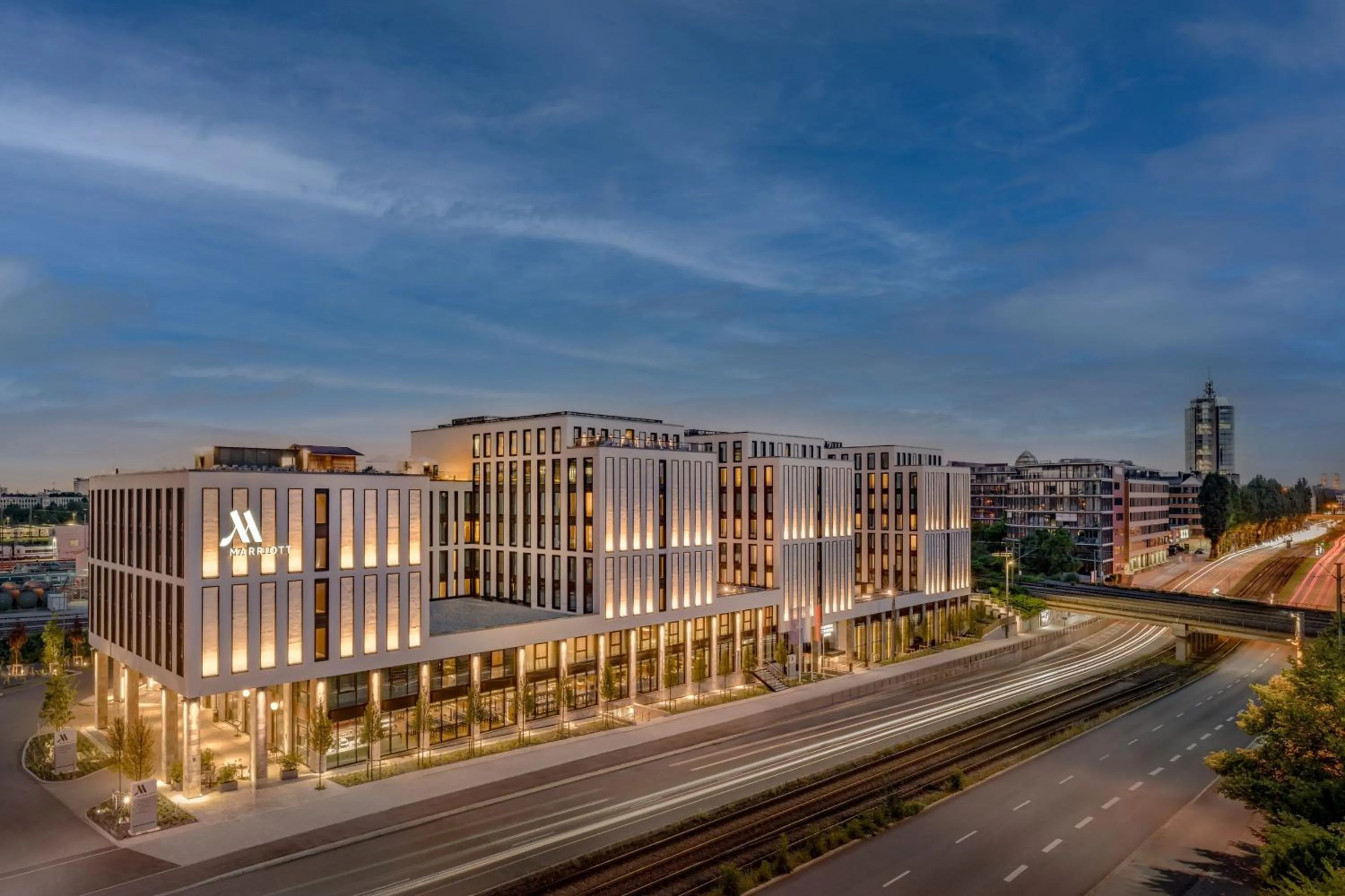 View (from property/room) in Munich Marriott Hotel City West