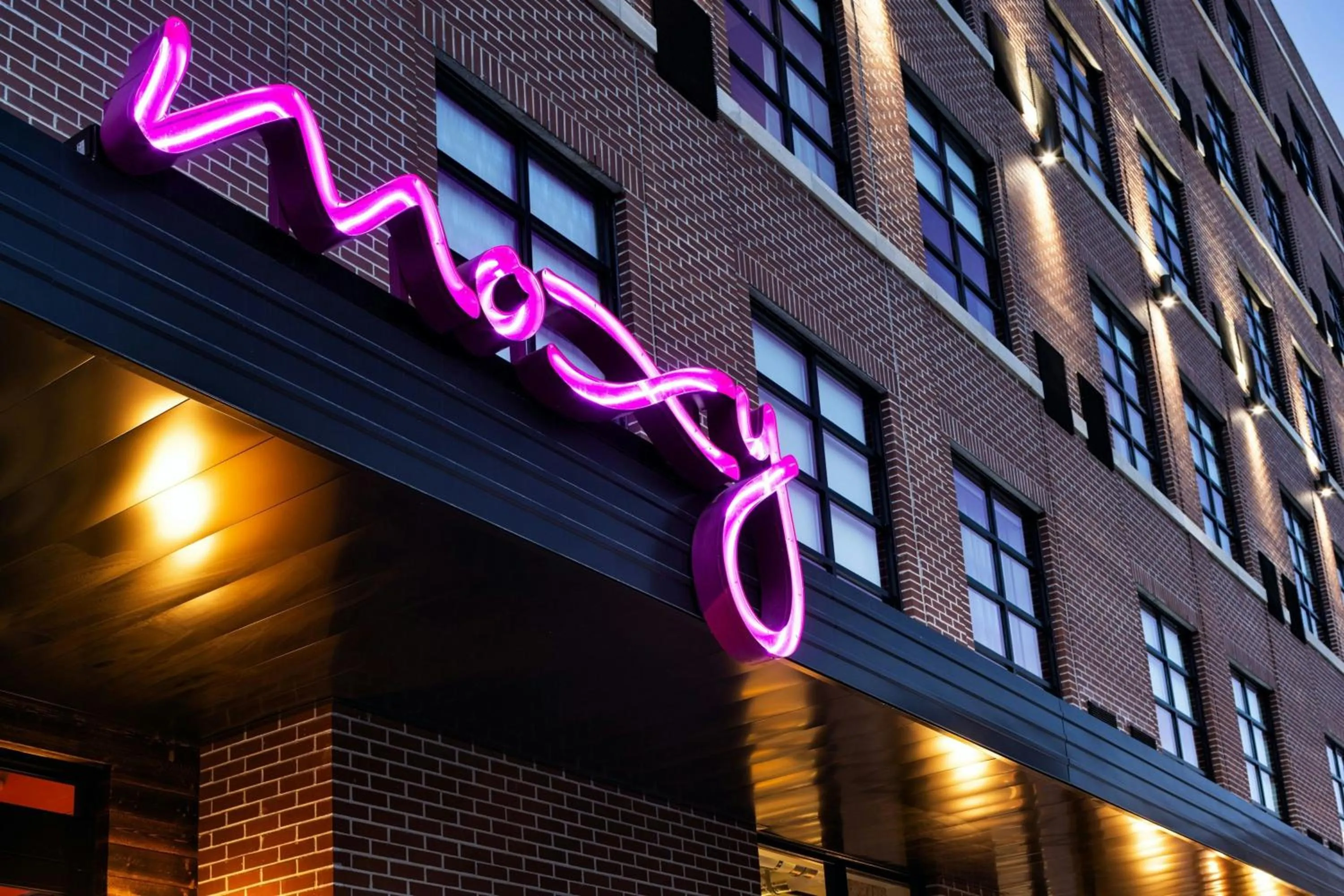 Property building in Moxy Omaha Downtown
