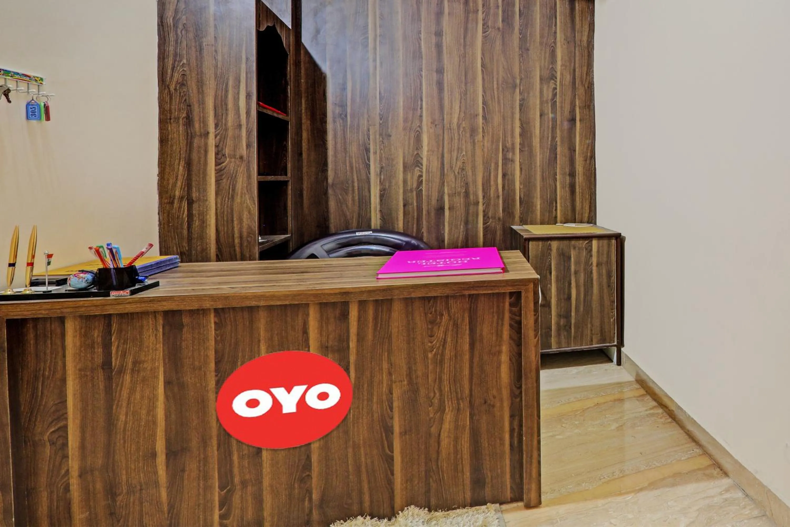 Lobby or reception in Hotel O Fort INN