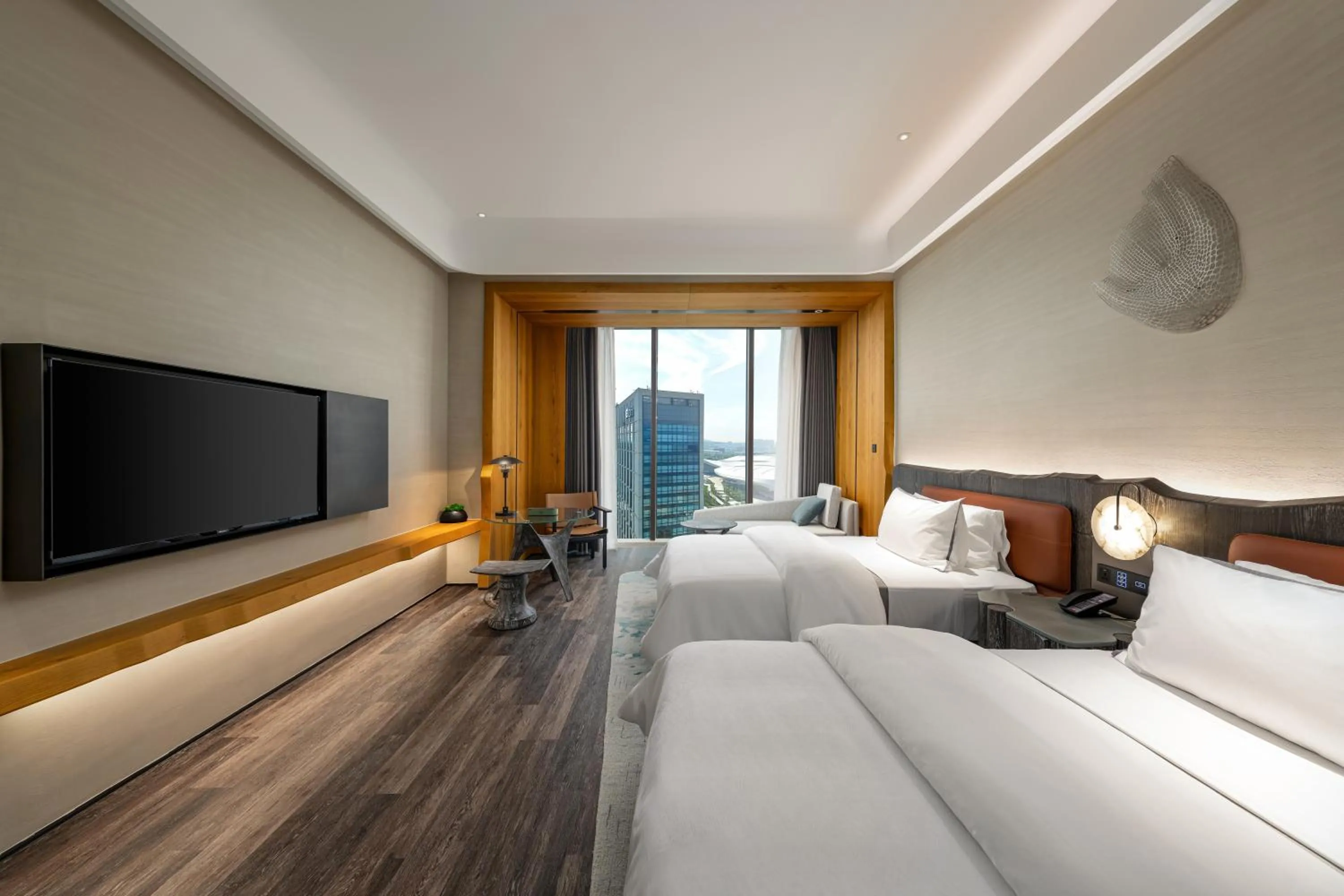 Bedroom, Bed in The Westin Yantai