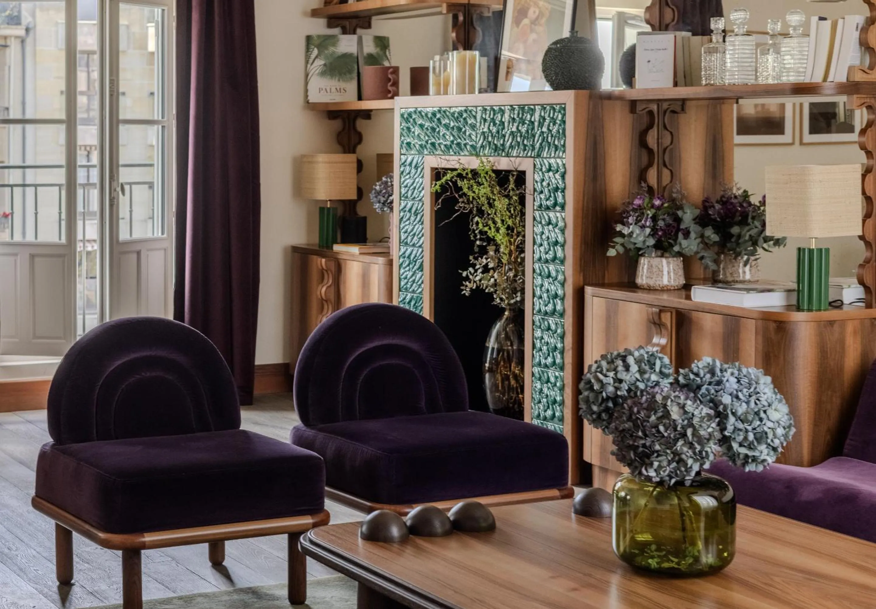 Living room in 1.75 Paris La Trêve