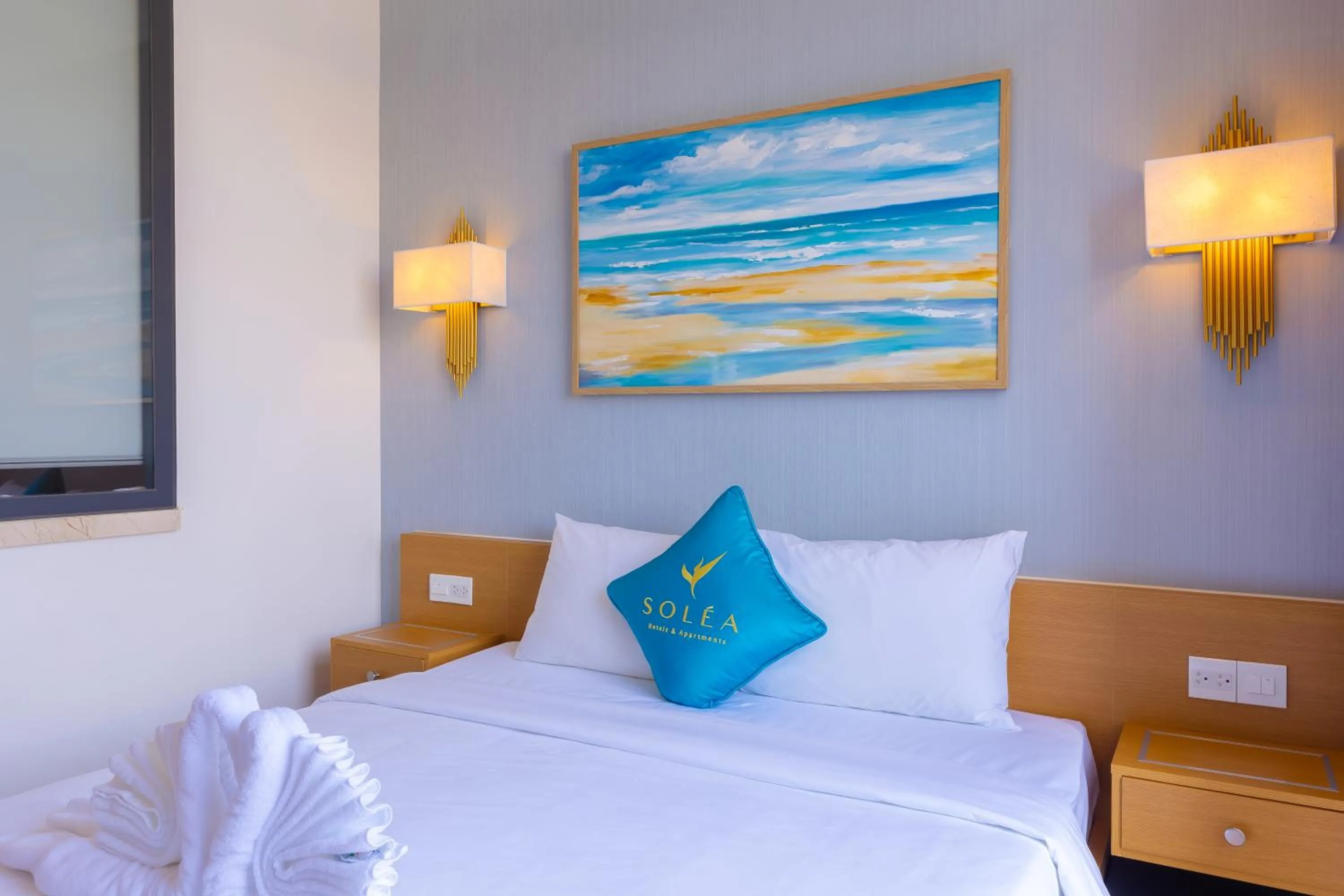 Bed in SOLÉA Hotel GrandWorld Phu Quoc