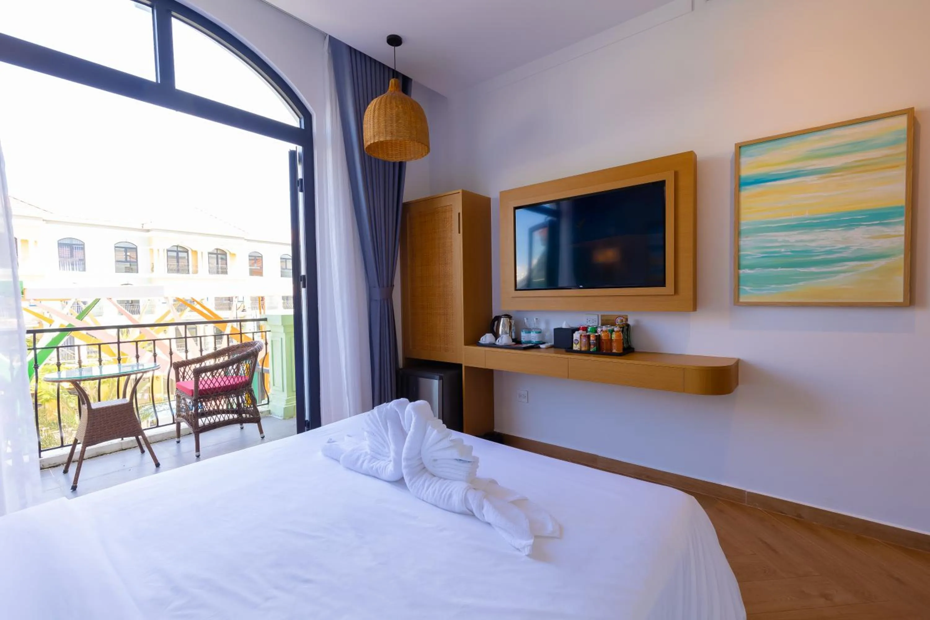 Bed in SOLÉA Hotel GrandWorld Phu Quoc