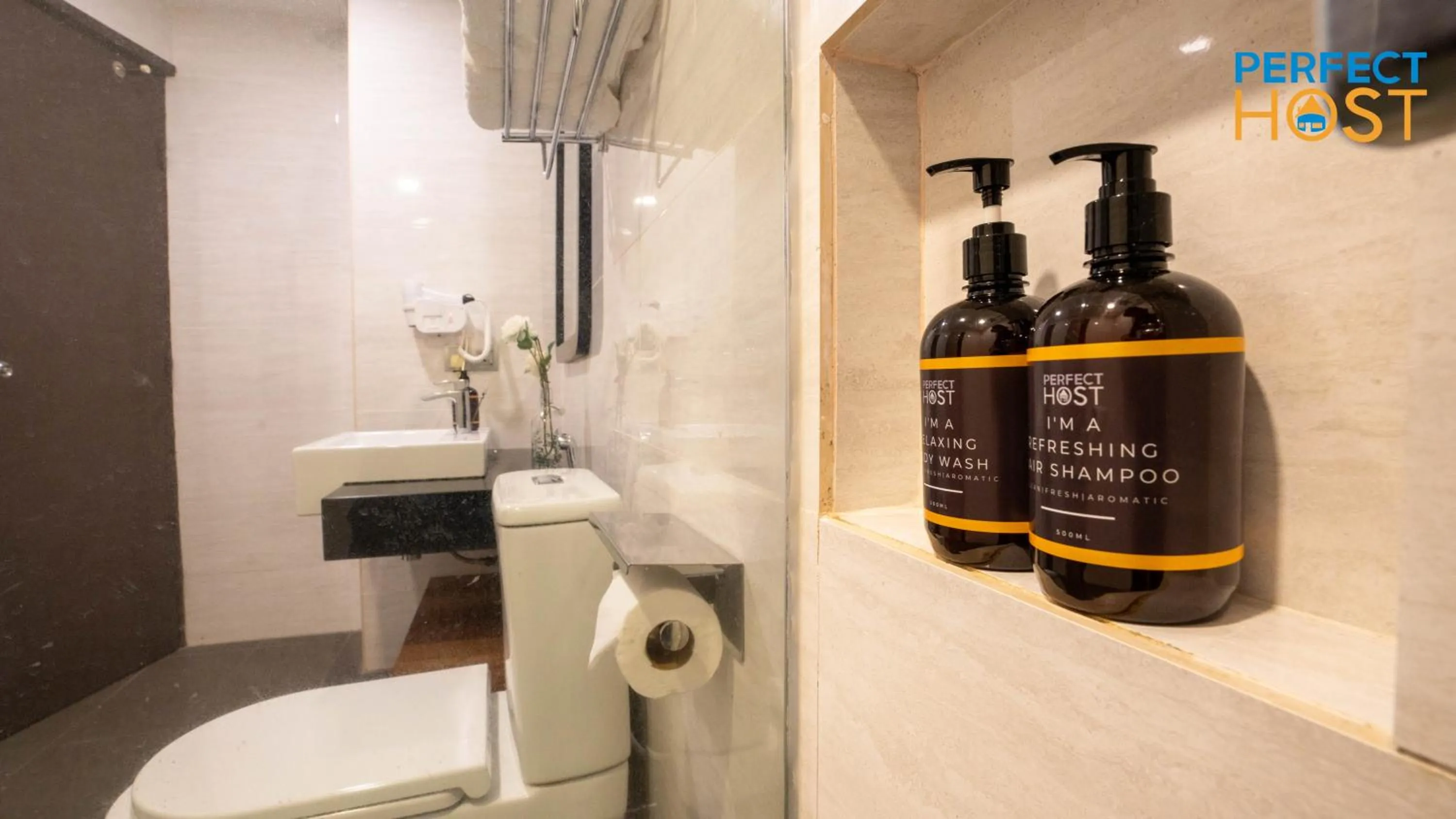 Toilet in Damai Laut Escape by Perfect Host