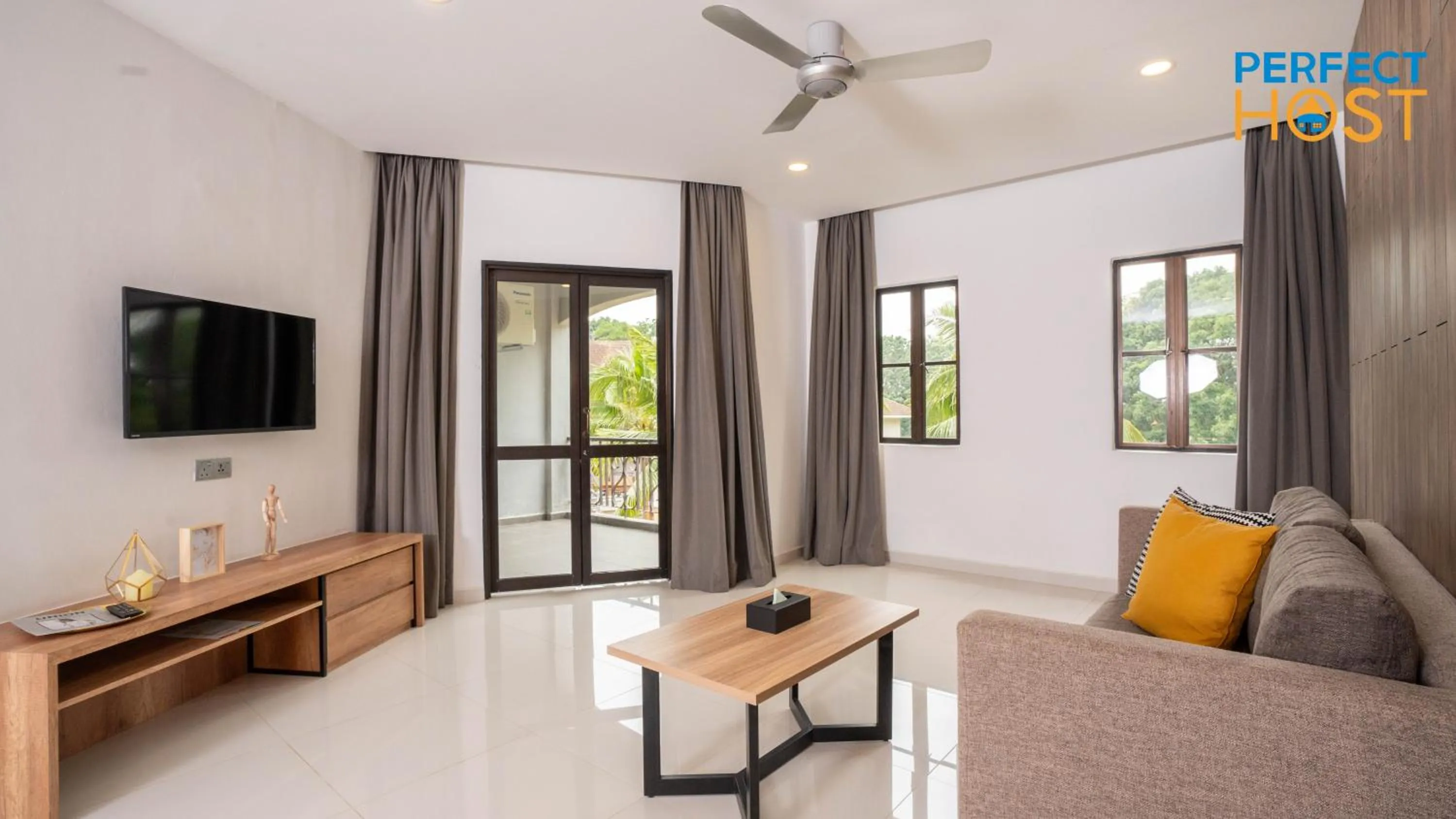 TV and multimedia in Damai Laut Escape by Perfect Host