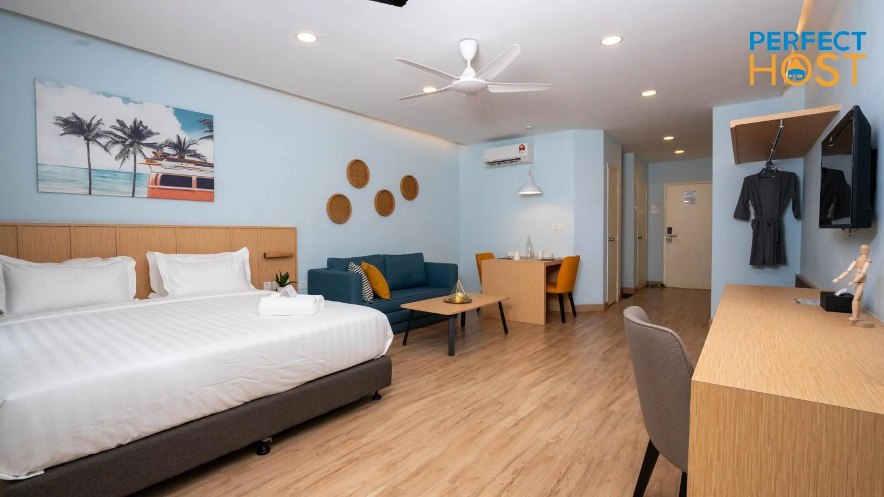 TV and multimedia in Damai Laut Escape by Perfect Host